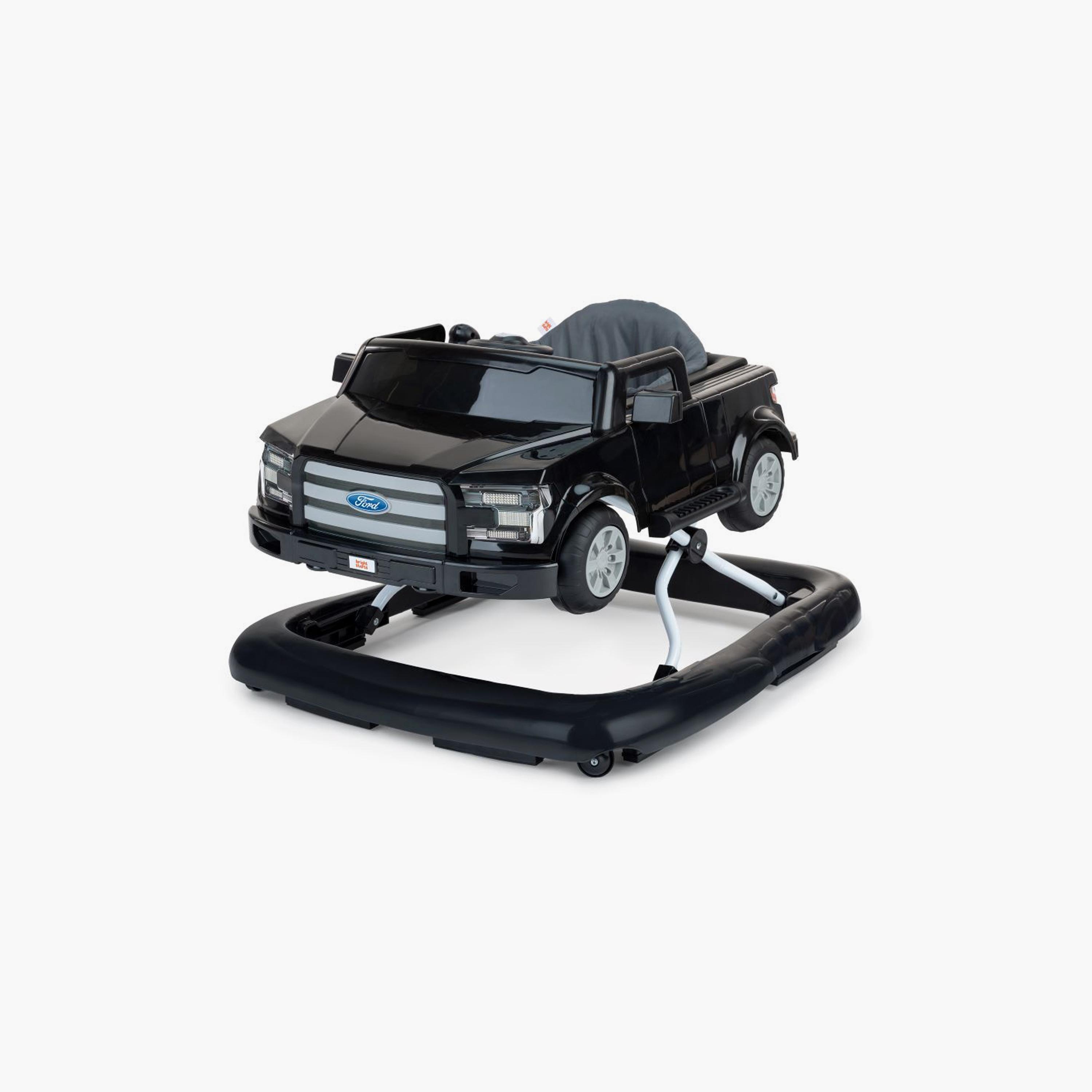 Bright Starts Ford F150 4-in-1 Agate Baby Activity Center & Walker - Black-baby-infantactivity-walkers-image-1