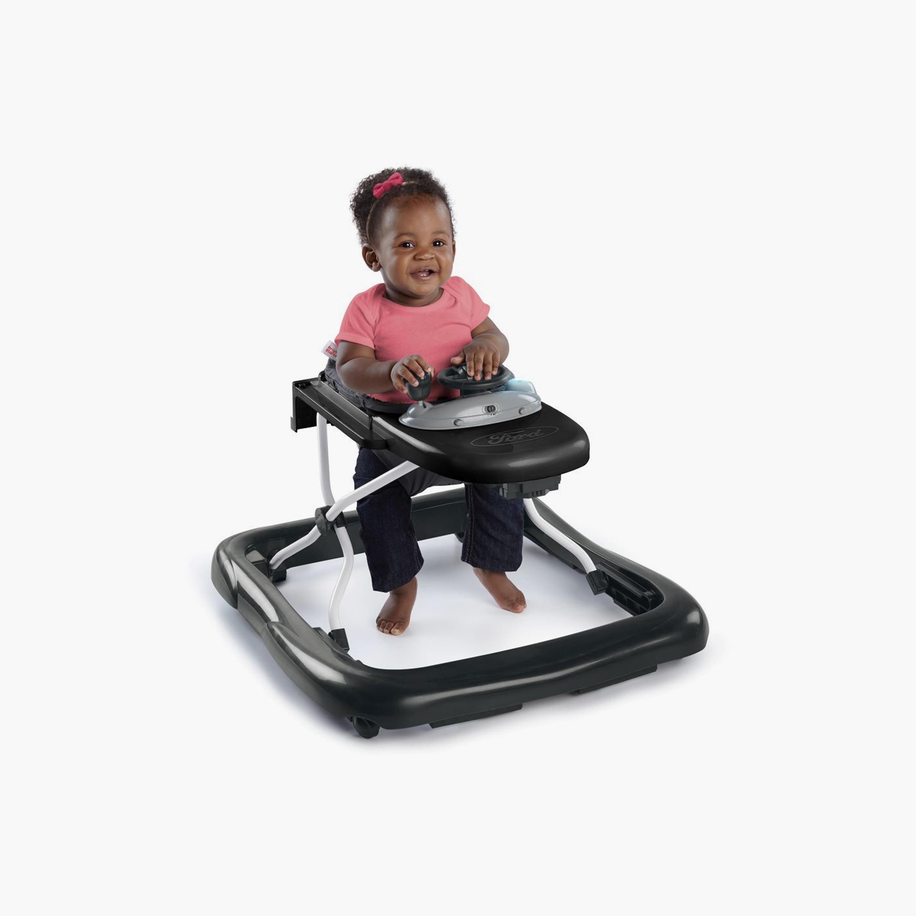 Bright Starts Ford F150 4-in-1 Agate Baby Activity Center & Walker - Black-baby-infantactivity-walkers-image-3