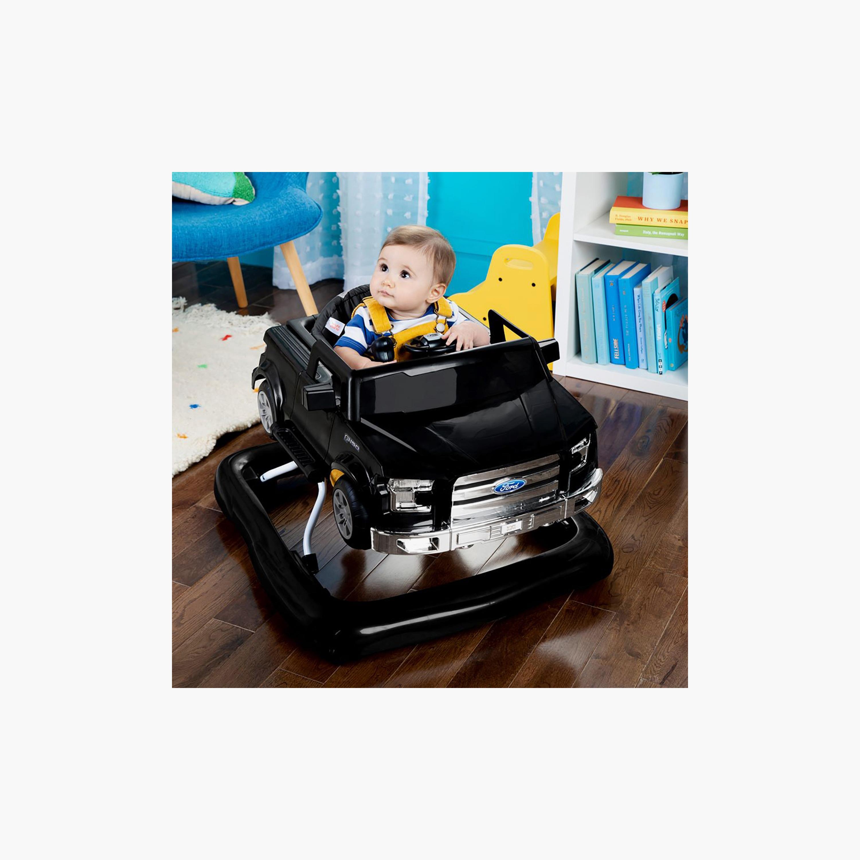 Bright Starts Ford F150 4-in-1 Agate Baby Activity Center & Walker - Black-baby-infantactivity-walkers-image-4