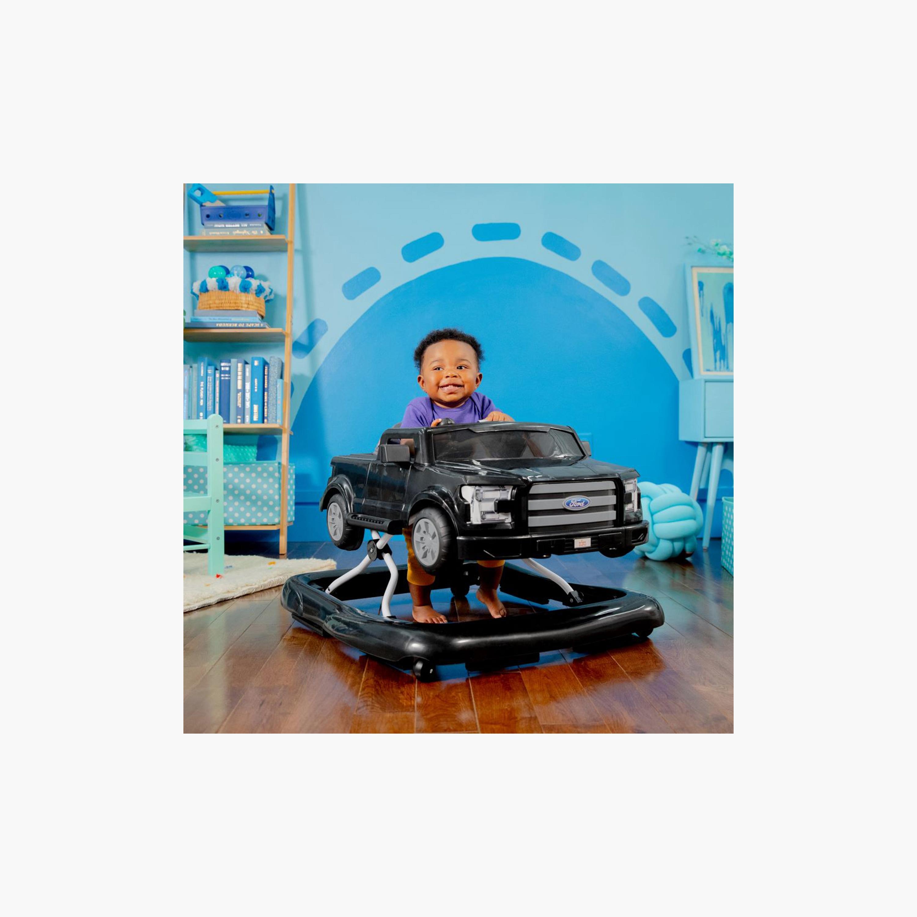 Bright Starts Ford F150 4-in-1 Agate Baby Activity Center & Walker - Black-baby-infantactivity-walkers-image-5