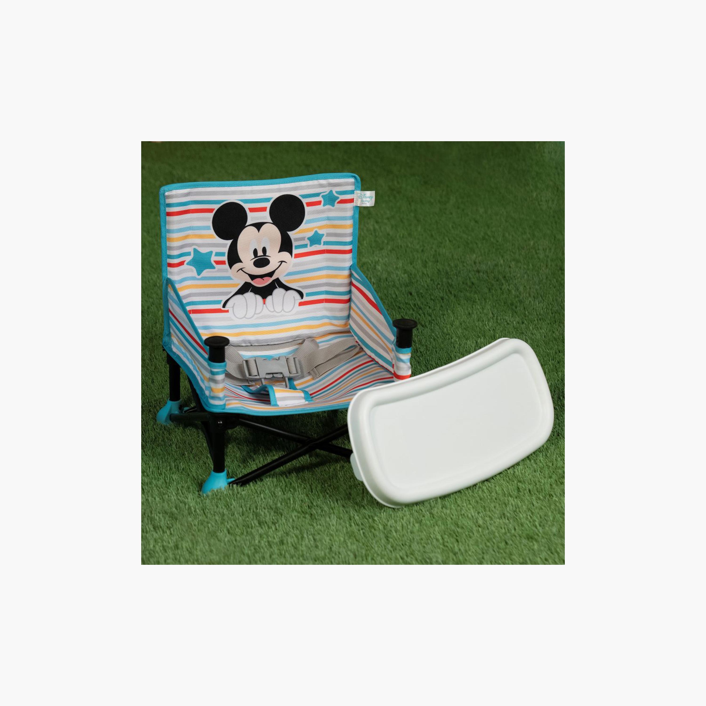 Bright Starts Disney Mickey Mouse Pop 'N Sit Portable Booster Seat with Feeding Tray-baby-feeding-highchairsandboosters-image-5