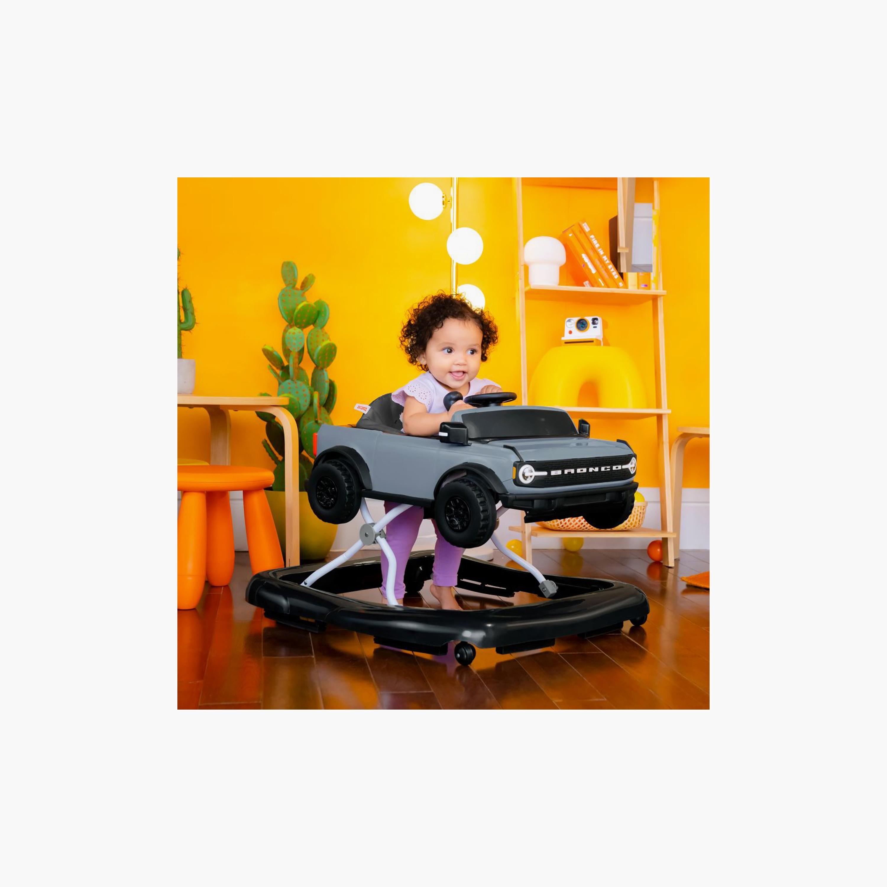 مشاية الأطفال ومركز أنشطة  4 في 1  فورد برونكو من برايت ستارتس - أزرق/ رمادي-baby-infantactivity-walkers-image-3