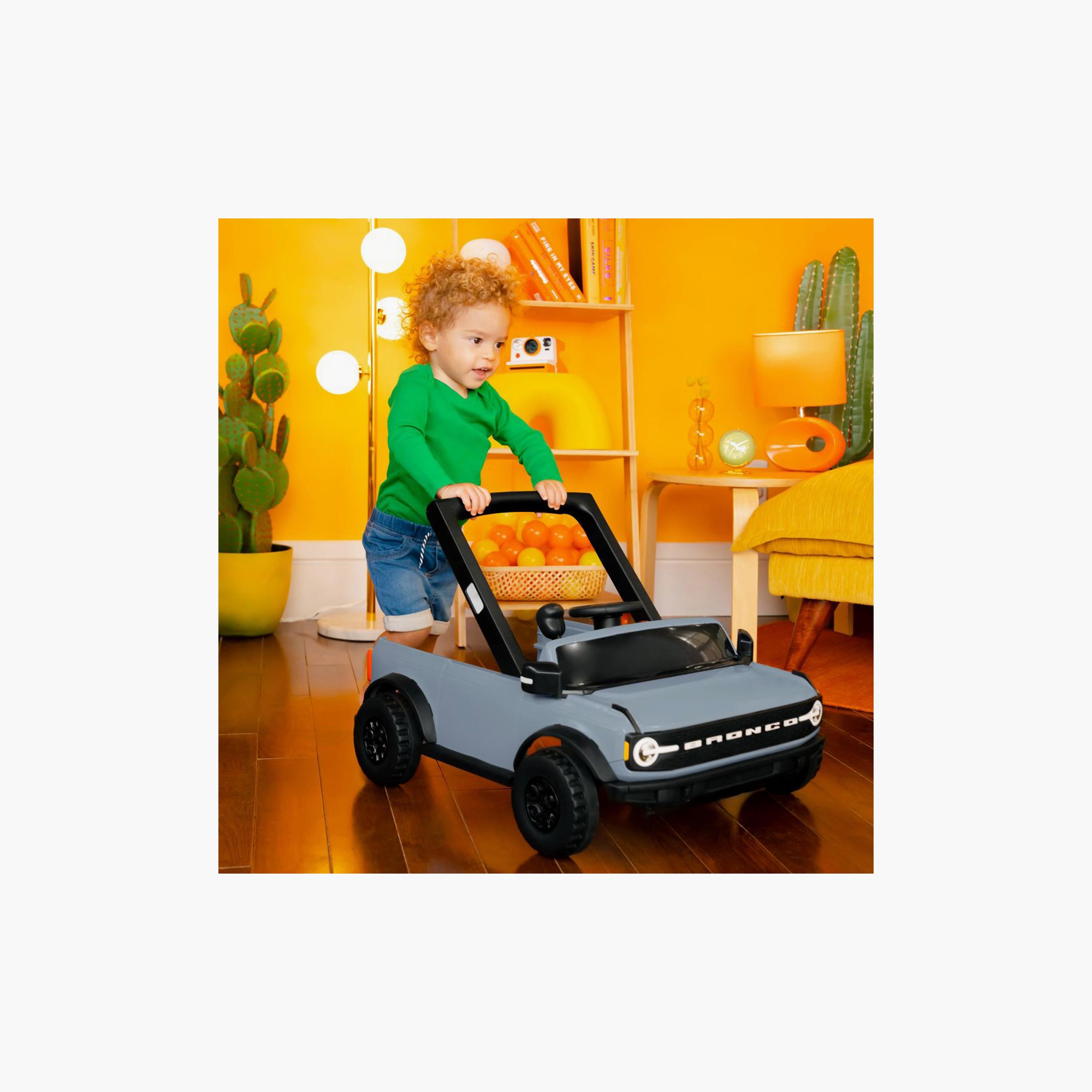 مشاية الأطفال ومركز أنشطة  4 في 1  فورد برونكو من برايت ستارتس - أزرق/ رمادي-baby-infantactivity-walkers-image-4