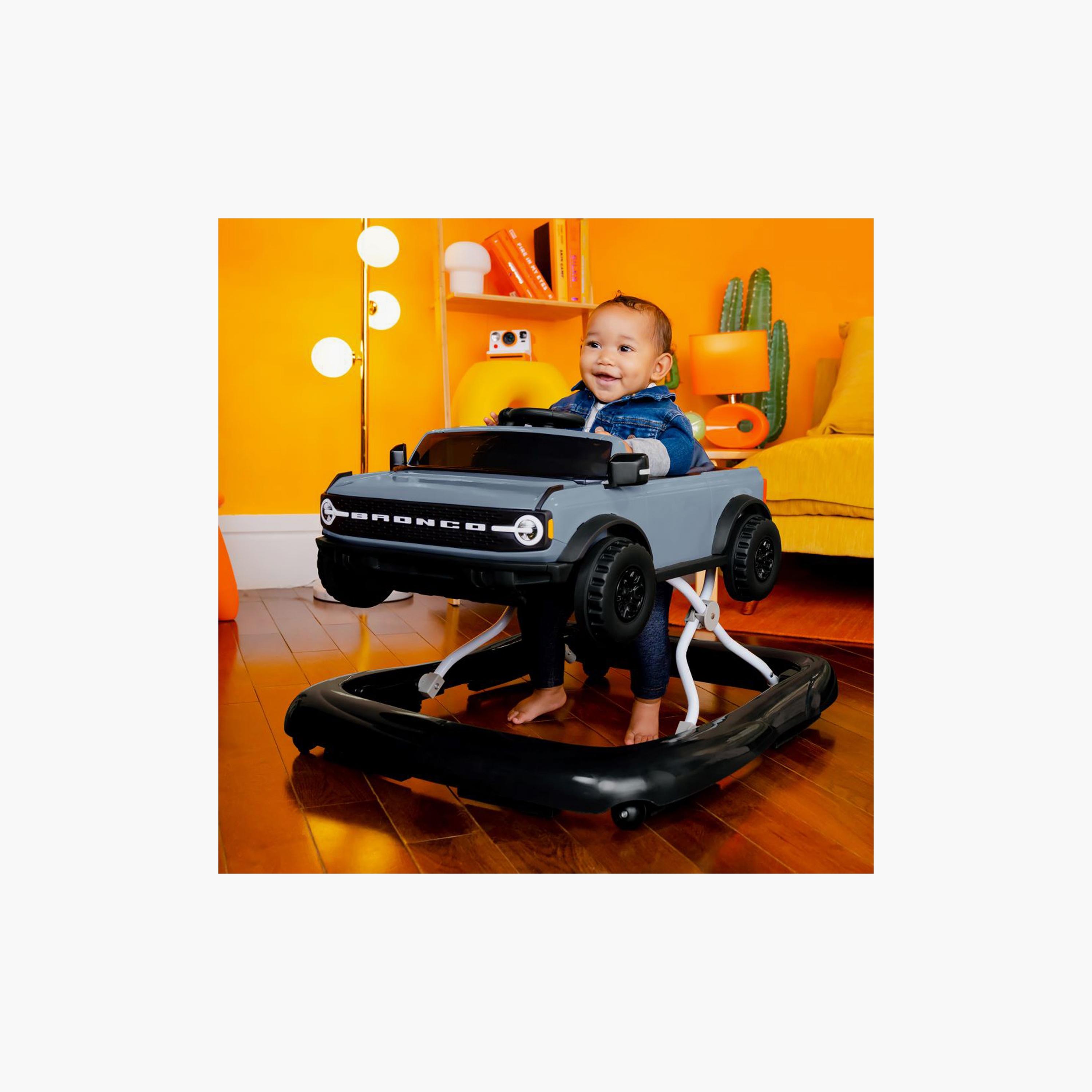 مشاية الأطفال ومركز أنشطة  4 في 1  فورد برونكو من برايت ستارتس - أزرق/ رمادي-baby-infantactivity-walkers-image-5