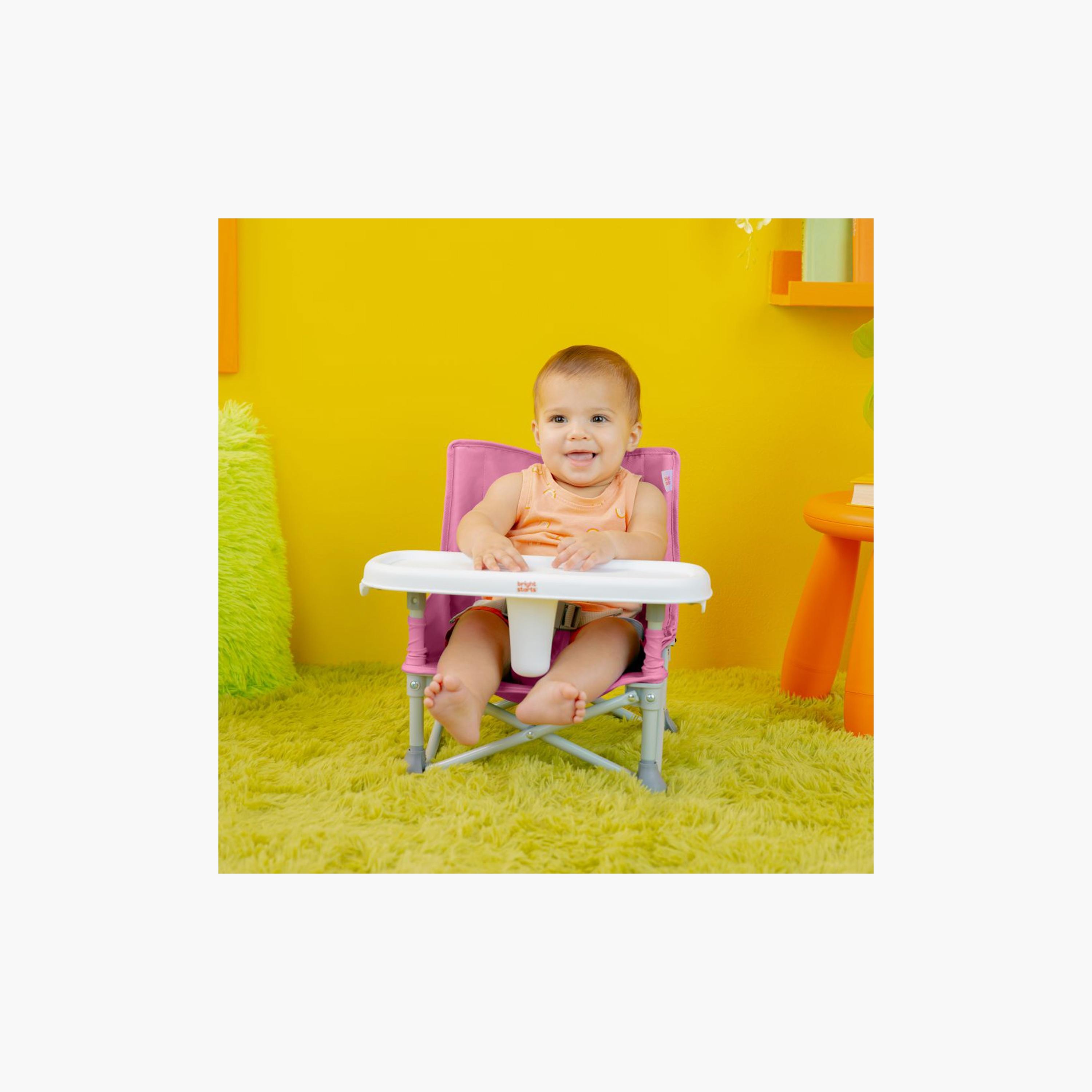 Bright Starts Pop 'N Sit Portable Booster Seat with Feeding Tray-baby-feeding-highchairsandboosters-image-2