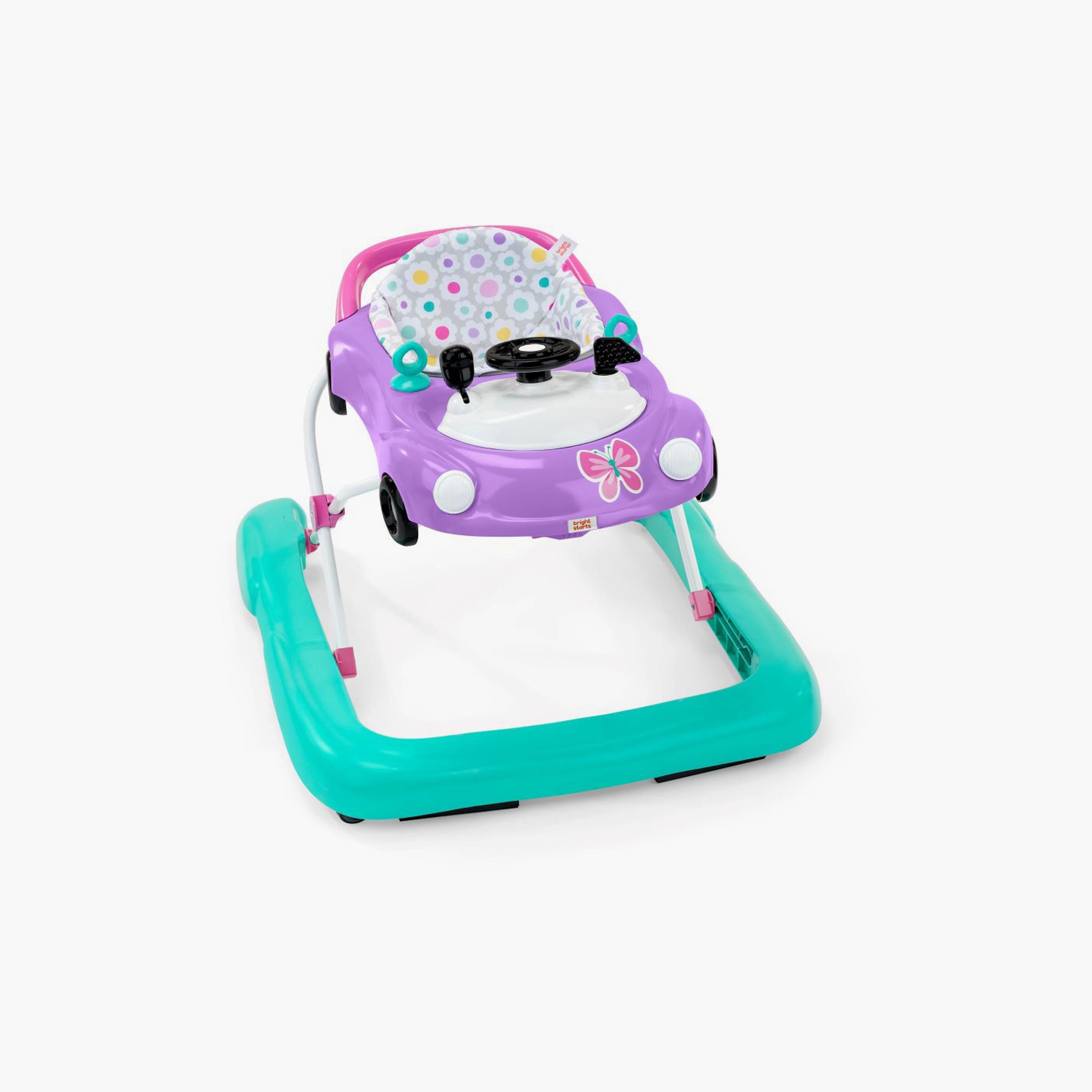Bright Starts Little Speedster 3-in-1 Car Walker - Purple Powder-baby-infantactivity-walkers-image-1