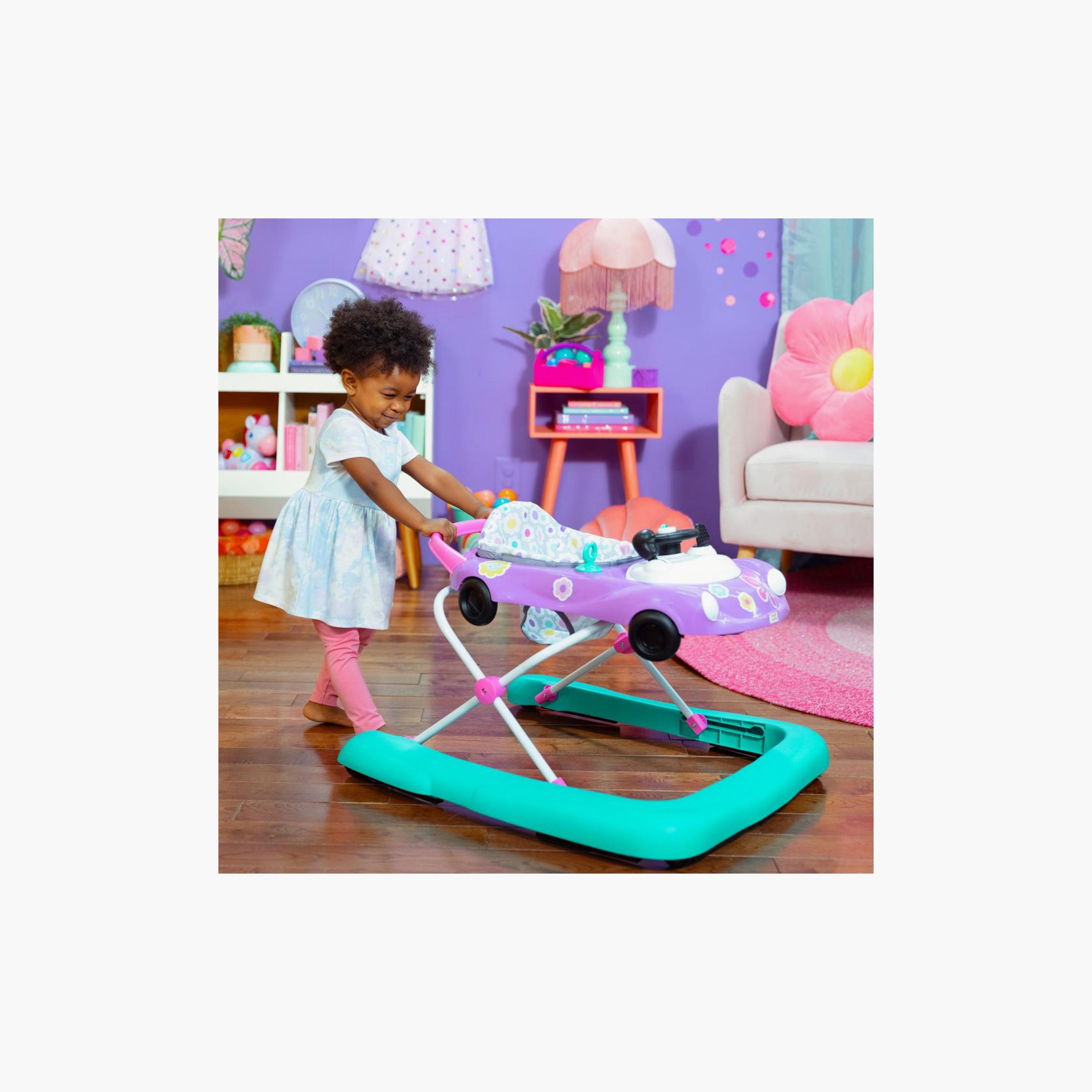 Bright Starts Little Speedster 3-in-1 Car Walker - Purple Powder-baby-infantactivity-walkers-image-3