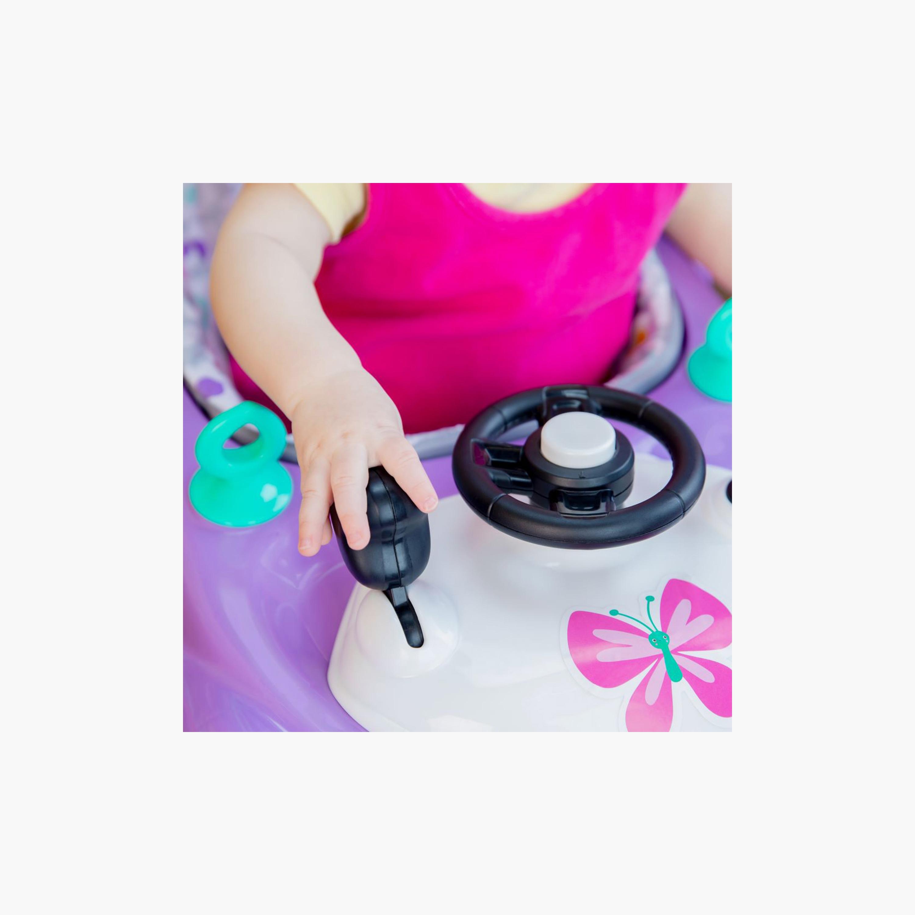 Bright Starts Little Speedster 3-in-1 Car Walker - Purple Powder-baby-infantactivity-walkers-image-4