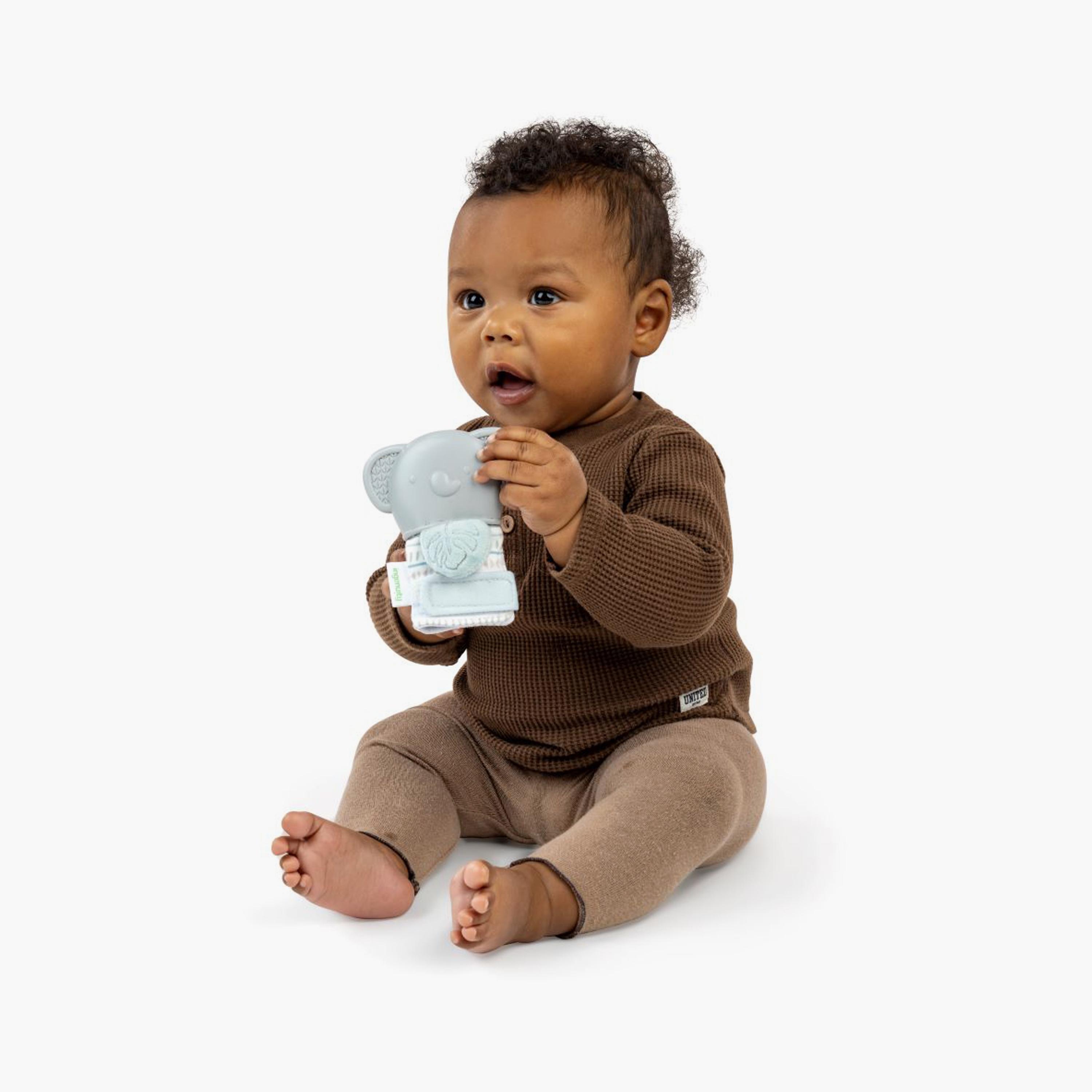 Ingenuity Teething Mitt & Rattle - Elephant-toys-babyandtoddlertoys-rattlesandteethers-image-2