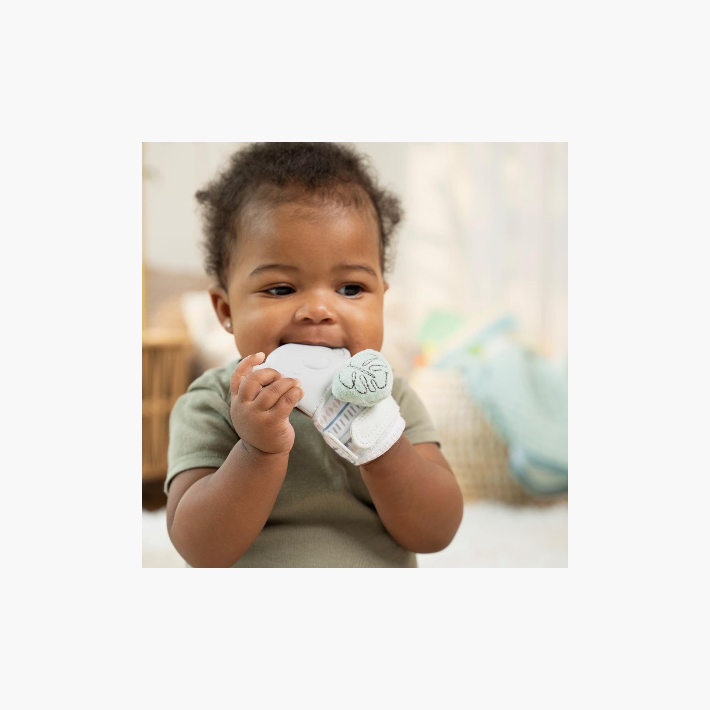 Ingenuity Teething Mitt & Rattle - Elephant-toys-babyandtoddlertoys-rattlesandteethers-image-3