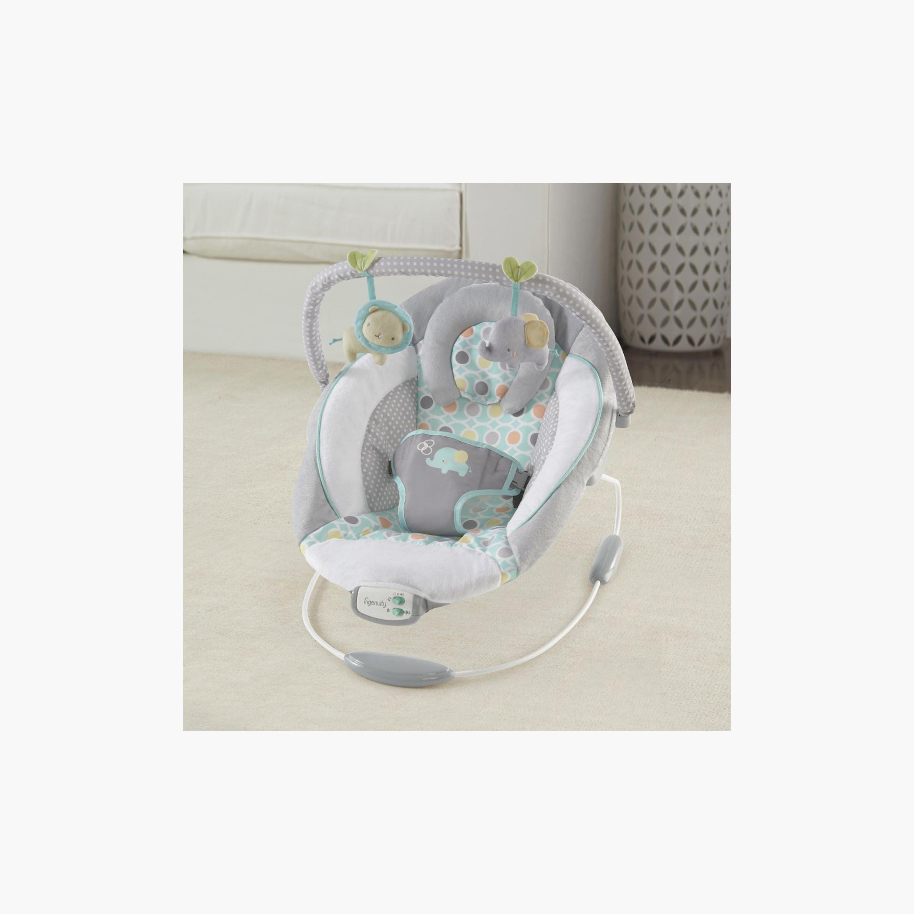 Ingenuity Soothing Baby Bouncer Infant Seat with Vibrations Morrison-baby-infantactivity-bouncers-image-2