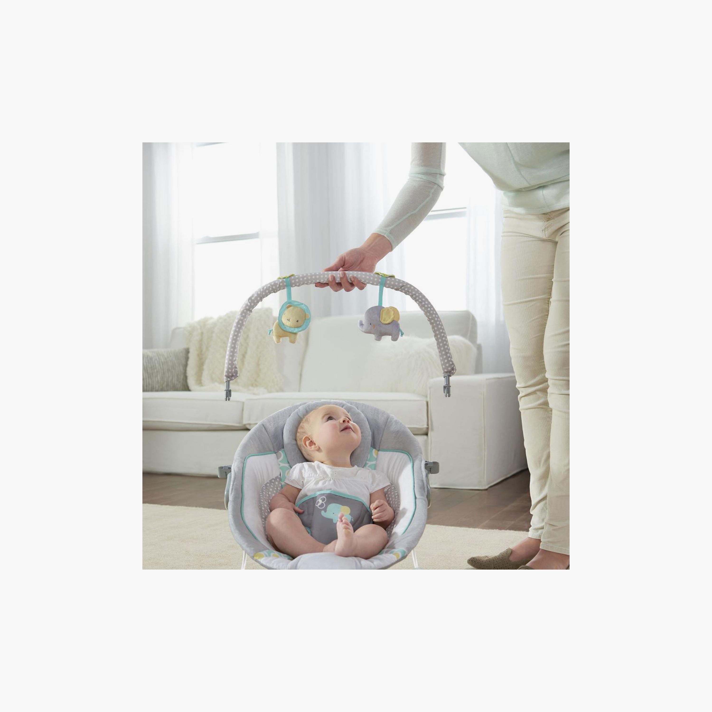 Ingenuity Soothing Baby Bouncer Infant Seat with Vibrations Morrison-baby-infantactivity-bouncers-image-5