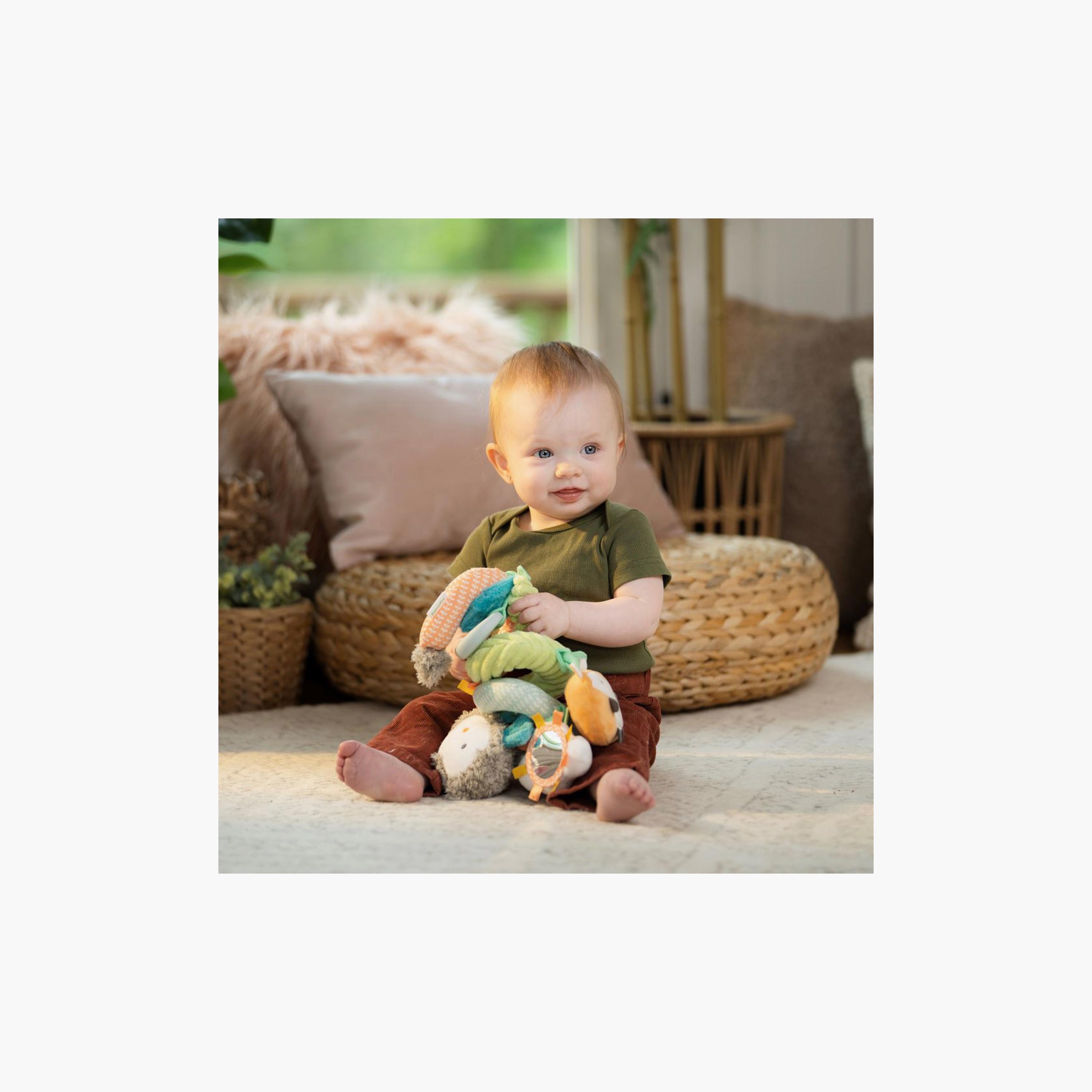 شريط الانشطة للألعاب حلزوني نالي آند فريندز من إنجينيوتي-toys-babyandtoddlertoys-strollertoys-image-2