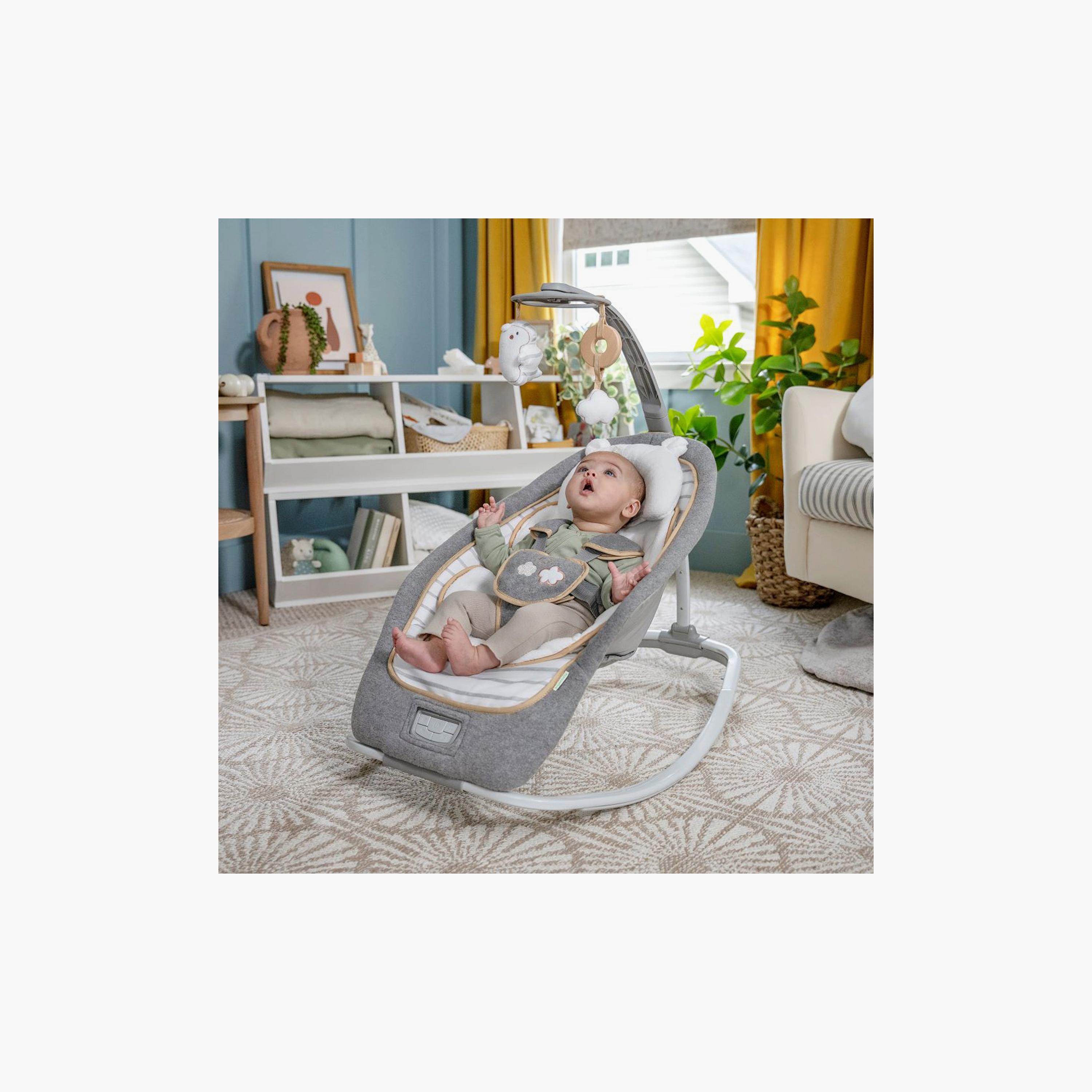 Ingenuity Boutique Collection Plush Modern Baby Rocker & Seat-baby-infantactivity-rockers-image-2