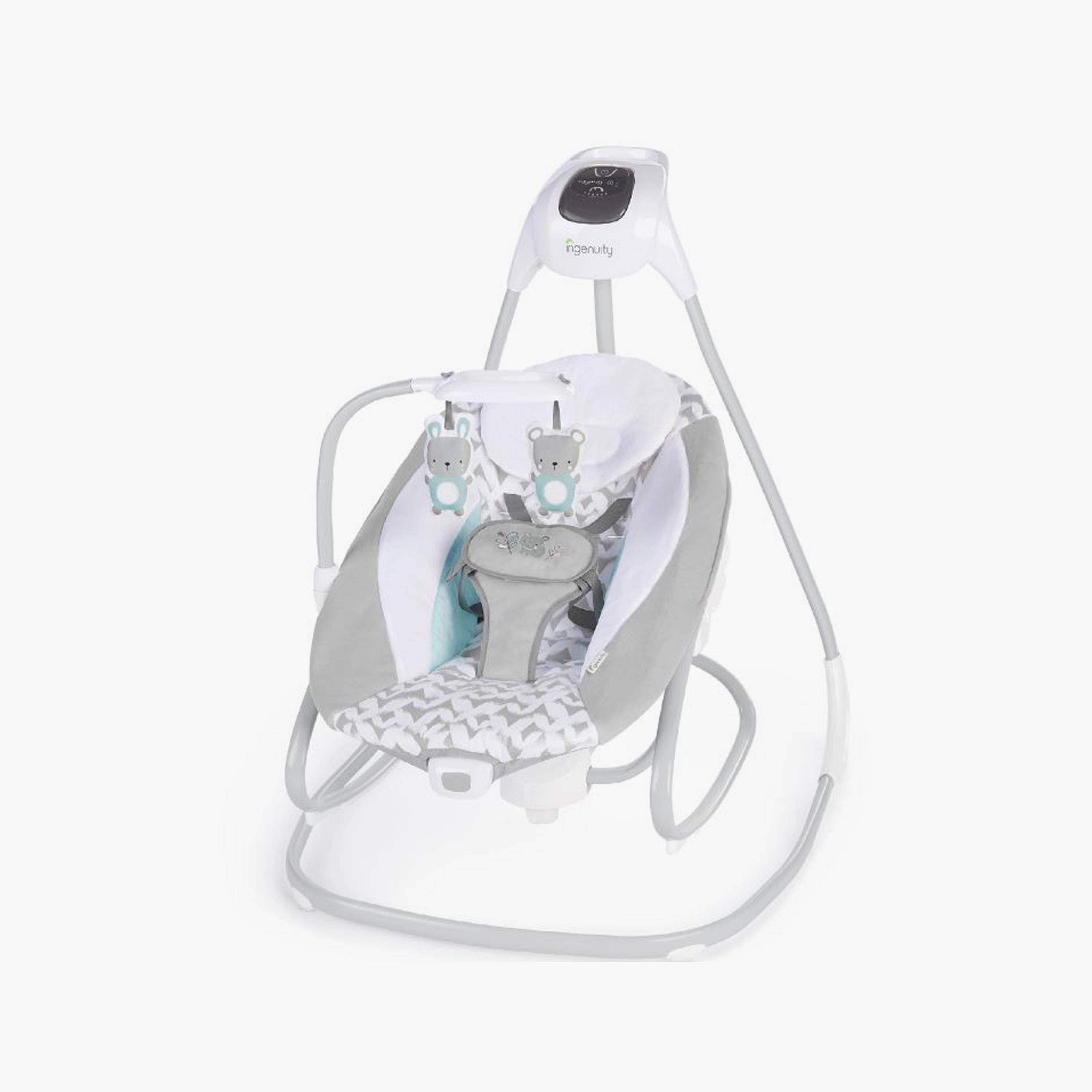 Ingenuity 2-in-1 SimpleComfort Lightweight Compact 6-Speed Multi-Direction Baby Swing & Rocker-baby-infantactivity-rockers-image-1