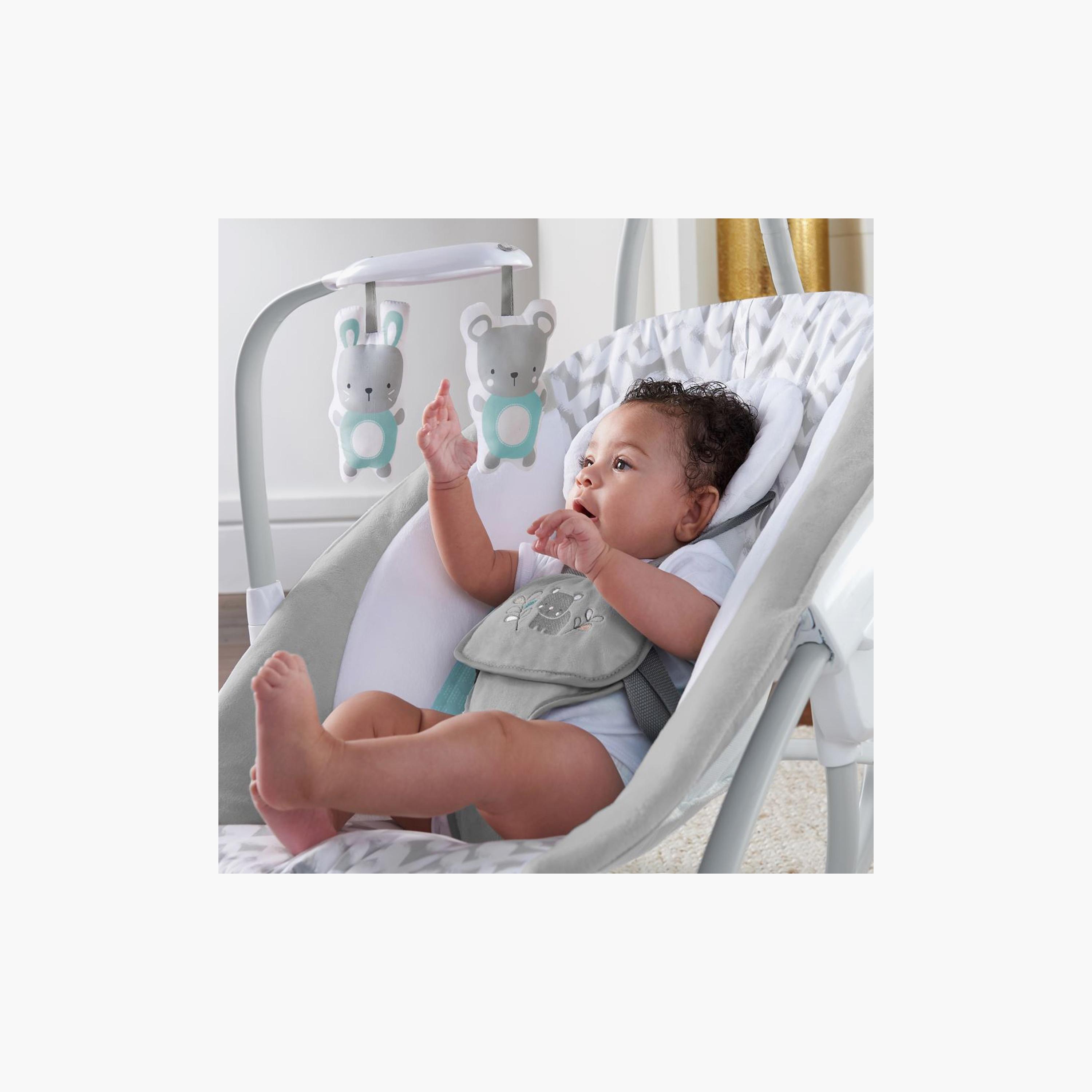 Ingenuity 2-in-1 SimpleComfort Lightweight Compact 6-Speed Multi-Direction Baby Swing & Rocker-baby-infantactivity-rockers-image-4