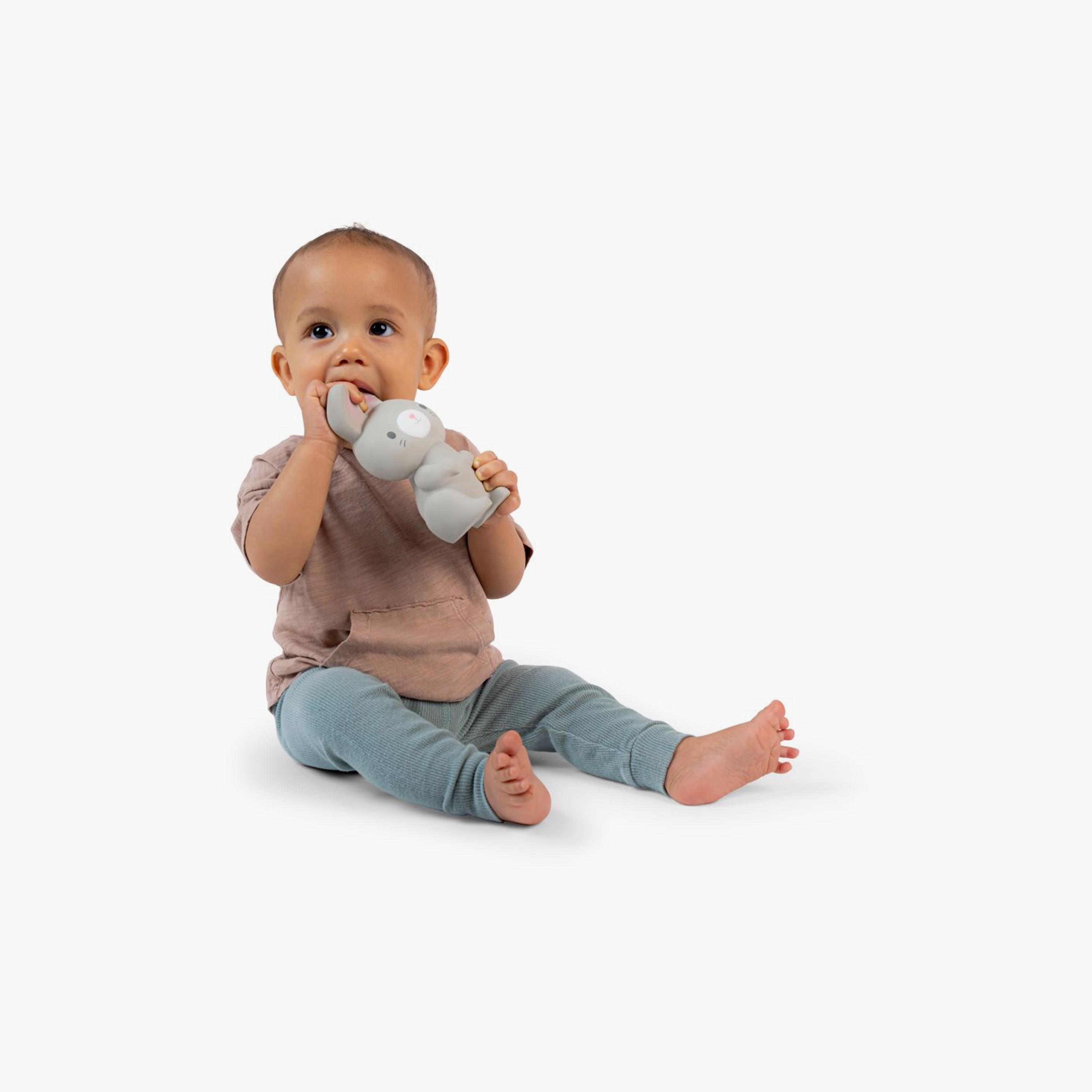 عضاضة مطاطية طبيعية من إنجينيويتي - سيلفي - 5.75 بوصة-baby-feeding-teethers-image-4