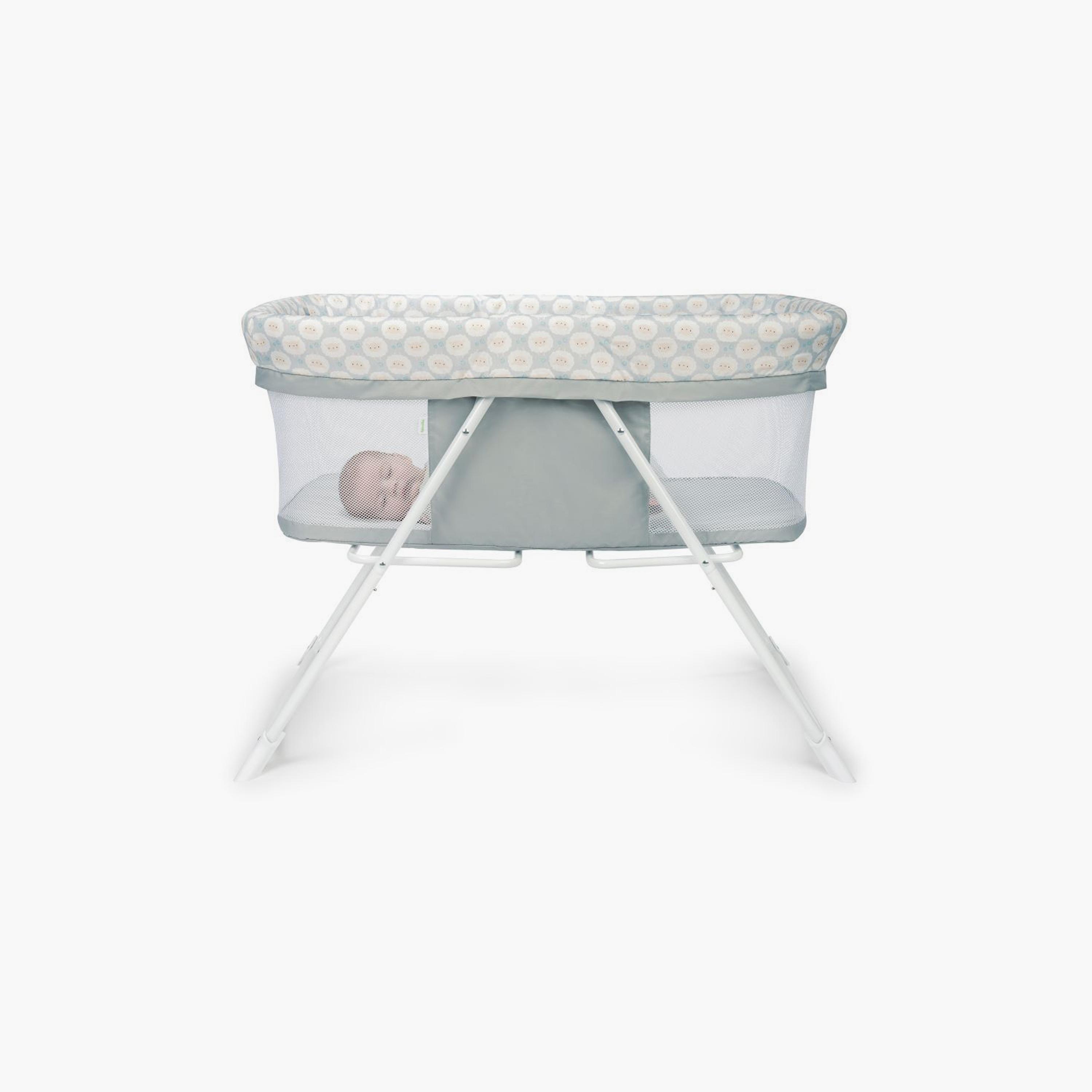 سرير أطفال محمول هزاز قابل للطي سنوز آند ستو من إنجينيوتي - شيبي-baby-nursery-furniture-cribsandbeds-bassinets-image-3