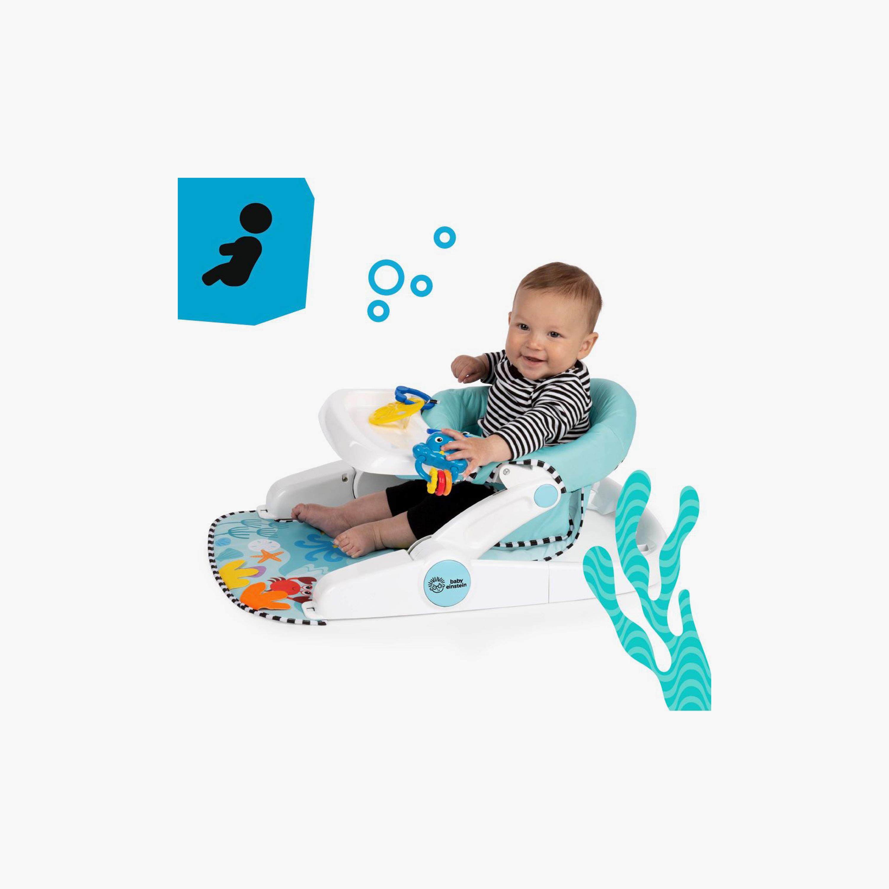 مقعد أرضي سيت-أب 2 في 1 سي اوف سابورت  من بيبي أينشتاين-baby-feeding-highchairsandboosters-image-2