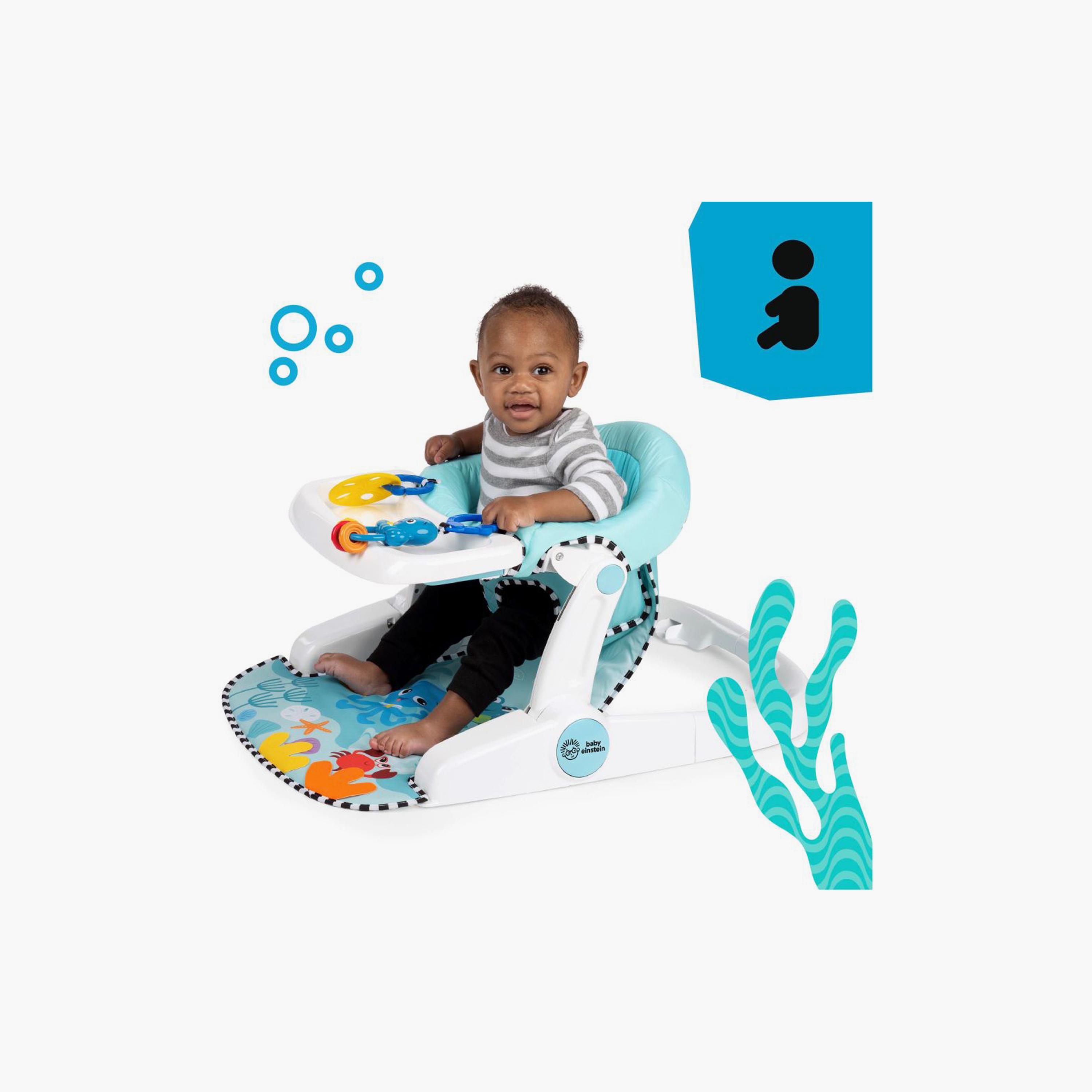 مقعد أرضي سيت-أب 2 في 1 سي اوف سابورت  من بيبي أينشتاين-baby-feeding-highchairsandboosters-image-3