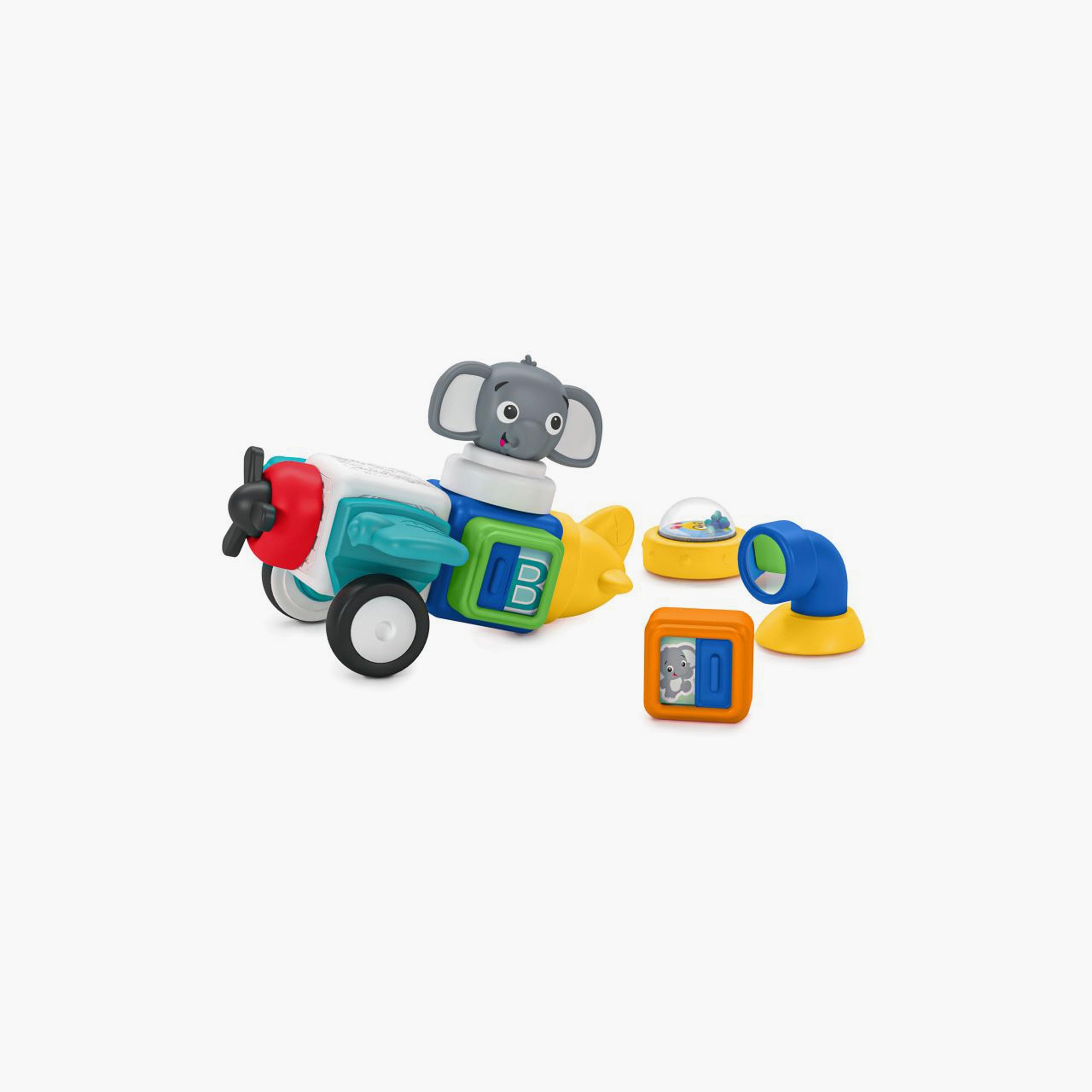 Baby Einstein 11-Piece Connectables Magnetic Activity Blocks Set - Submarine & Airplane Builders-toys-buildingblocks-blocks-image-1