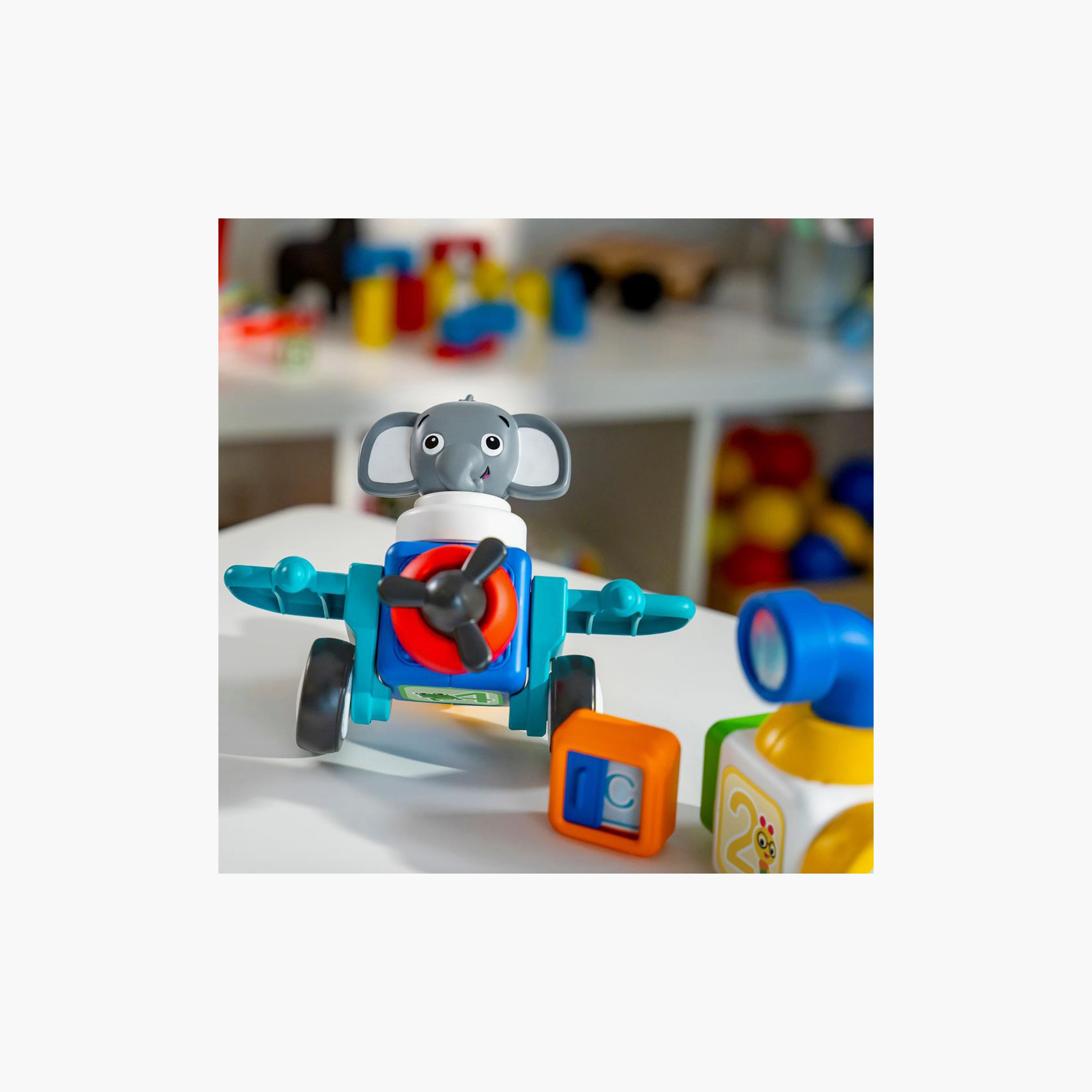 Baby Einstein 11-Piece Connectables Magnetic Activity Blocks Set - Submarine & Airplane Builders-toys-buildingblocks-blocks-image-4