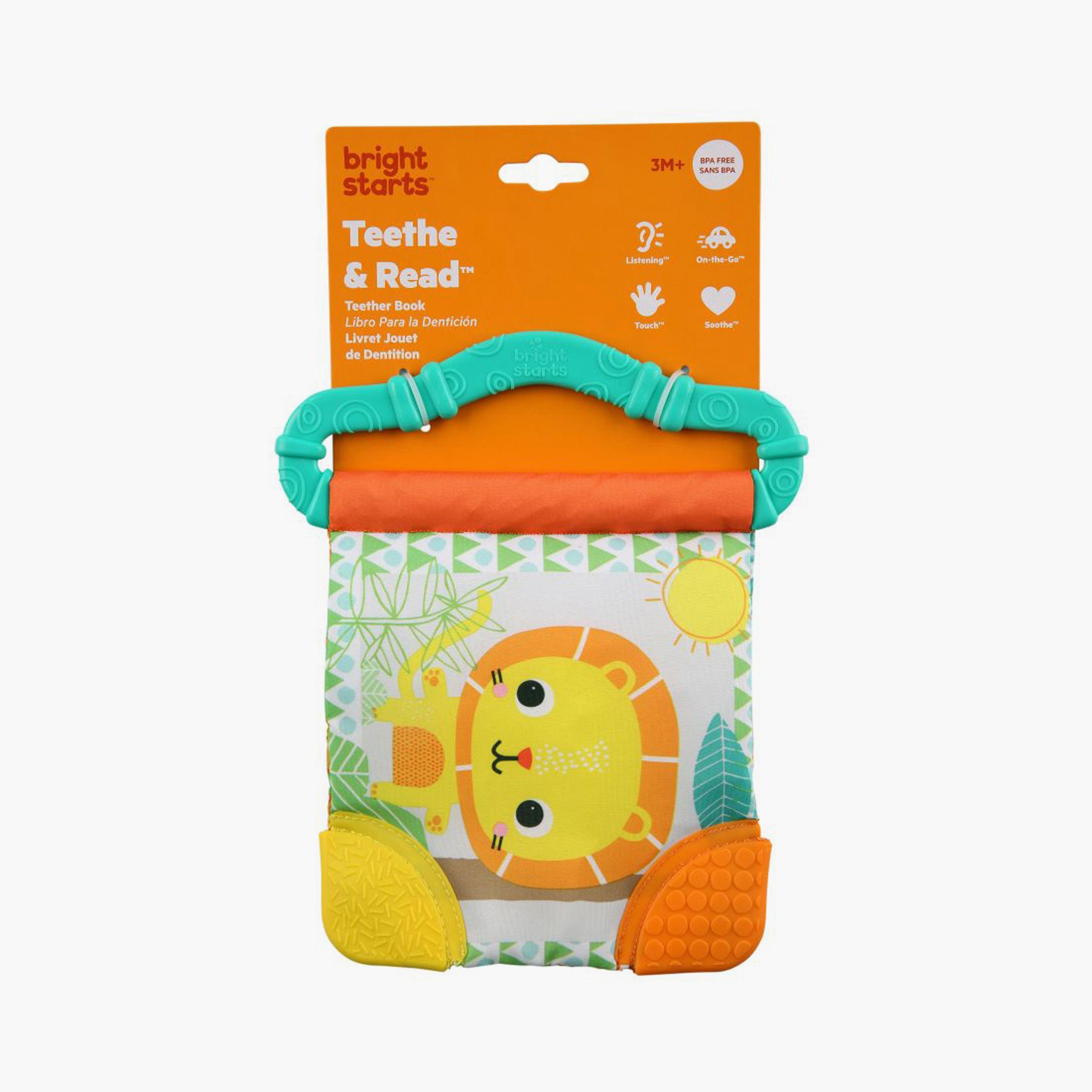 Bright Starts Teethe & Read Soft Book-toys-babyandtoddlertoys-learningtoys-image-1