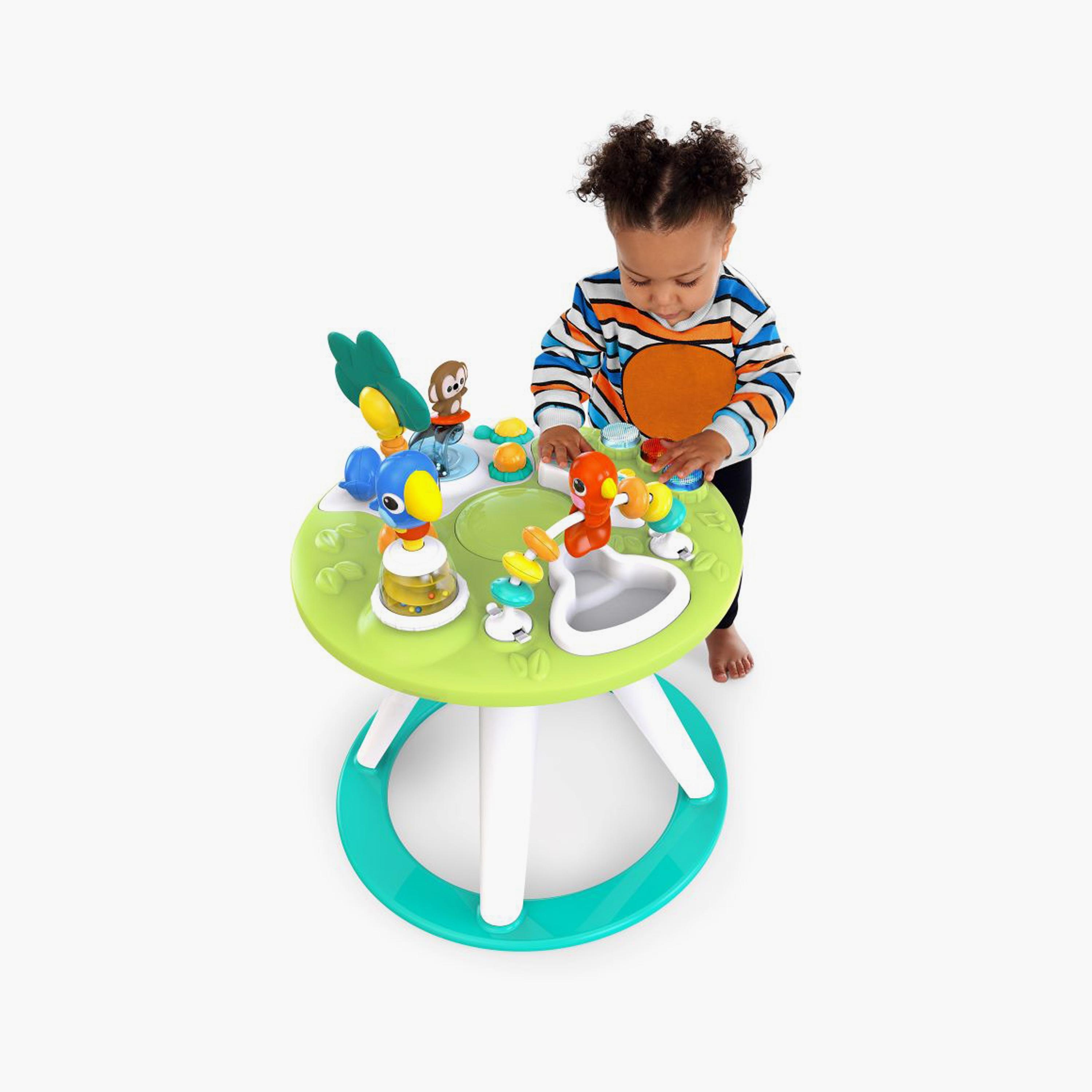 Bright Starts Around We Go 2-in-1 Walk-Around Activity Center Table - Tropic Cool-toys-babyandtoddlertoys-learningtoys-image-3