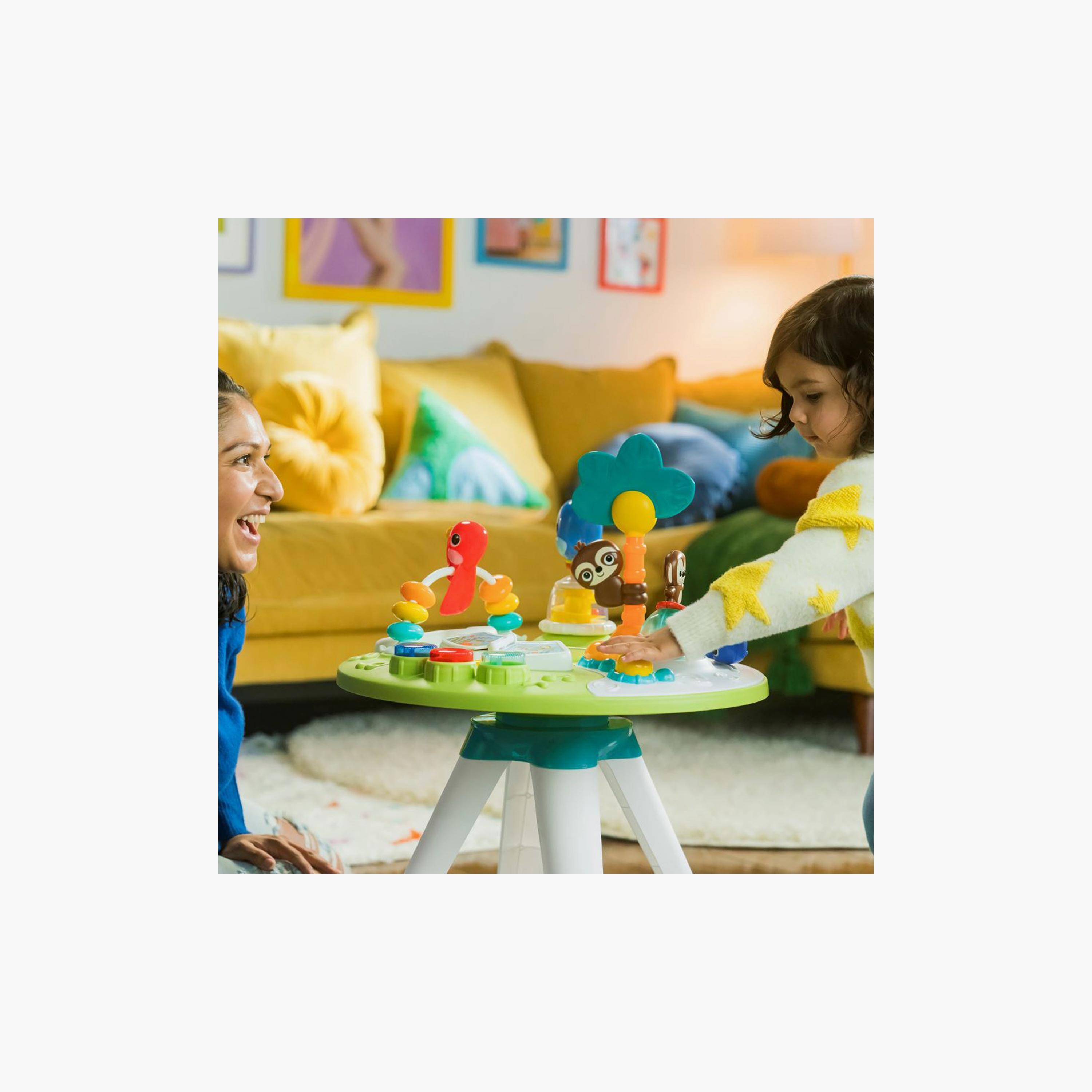 Bright Starts Around We Go 2-in-1 Walk-Around Activity Center Table - Tropic Cool-toys-babyandtoddlertoys-learningtoys-image-4