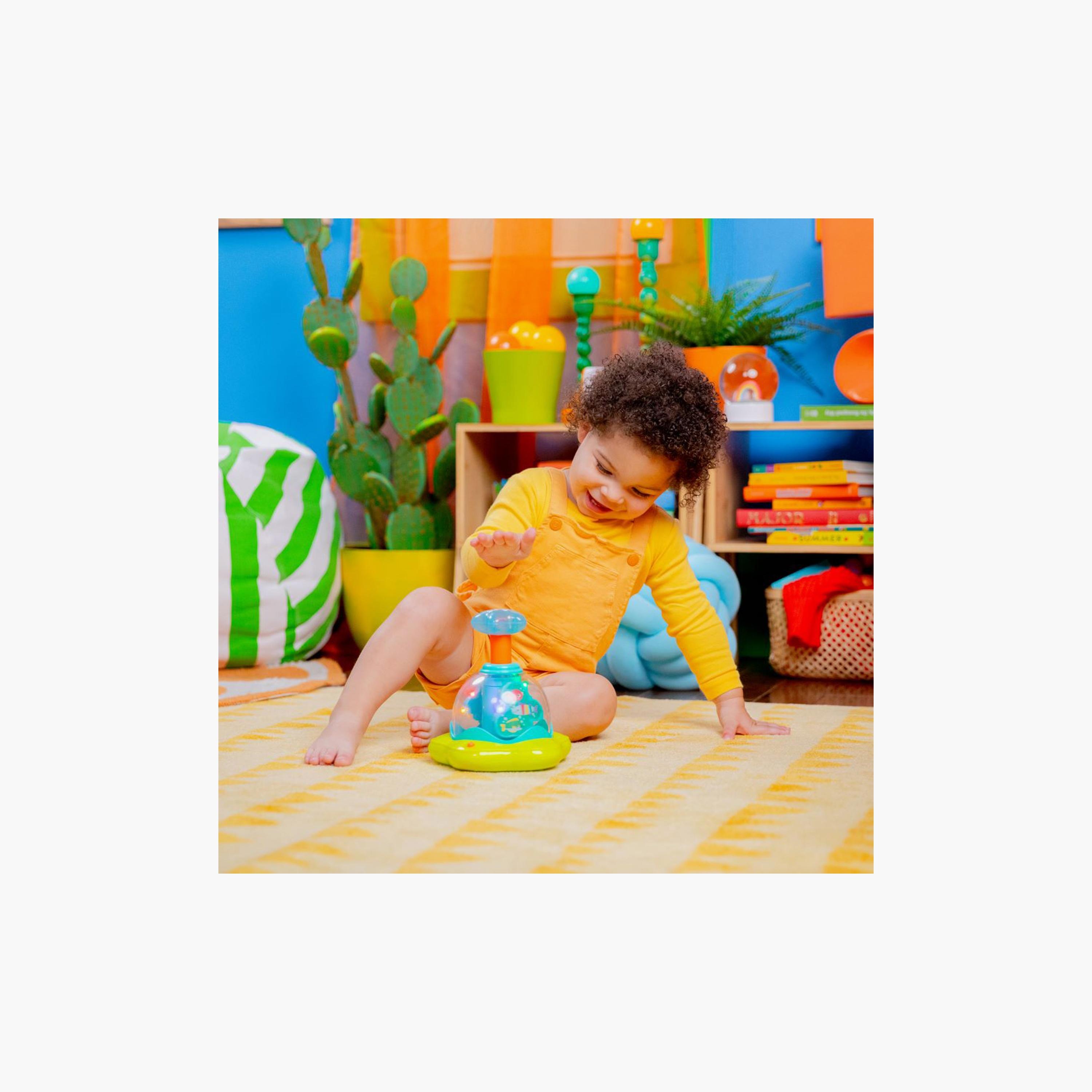 Bright Starts Press & Glow Spinner Cause and Effect Musical Toy-toys-babyandtoddlertoys-learningtoys-image-4