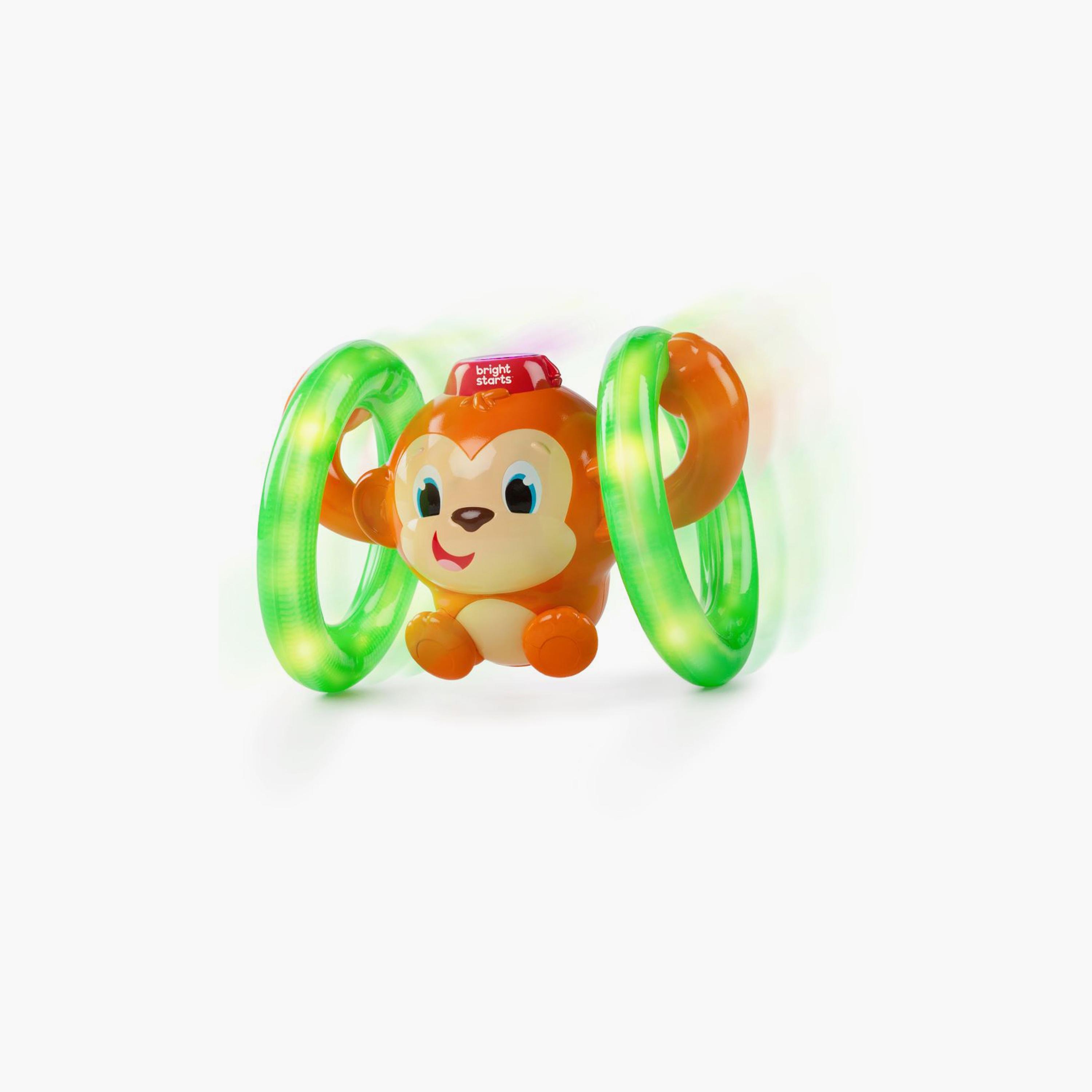 إضاءة رضع رول آند جلو برايت ستارتس - قرد-toys-babyandtoddlertoys-lightsandmusicaltoys-image-1