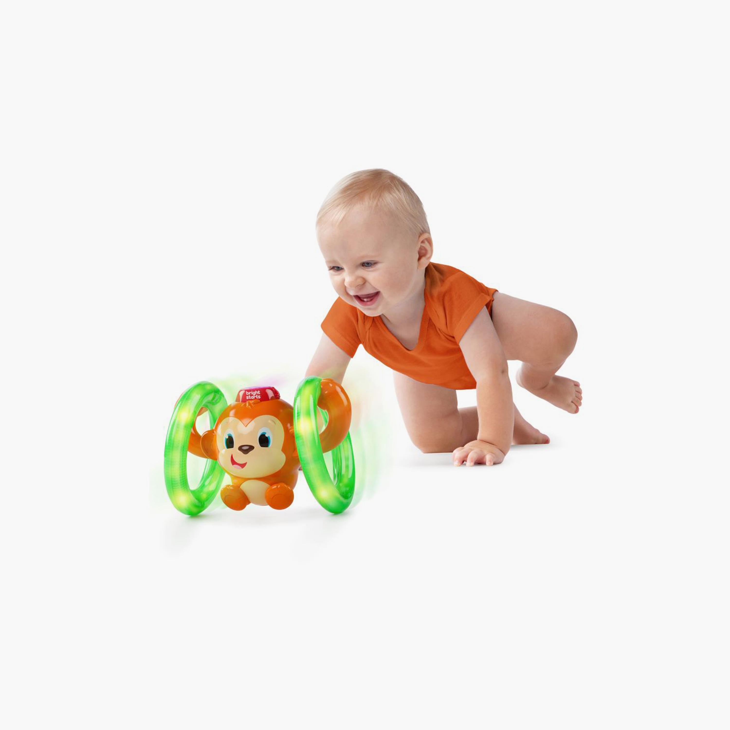إضاءة رضع رول آند جلو برايت ستارتس - قرد-toys-babyandtoddlertoys-lightsandmusicaltoys-image-2