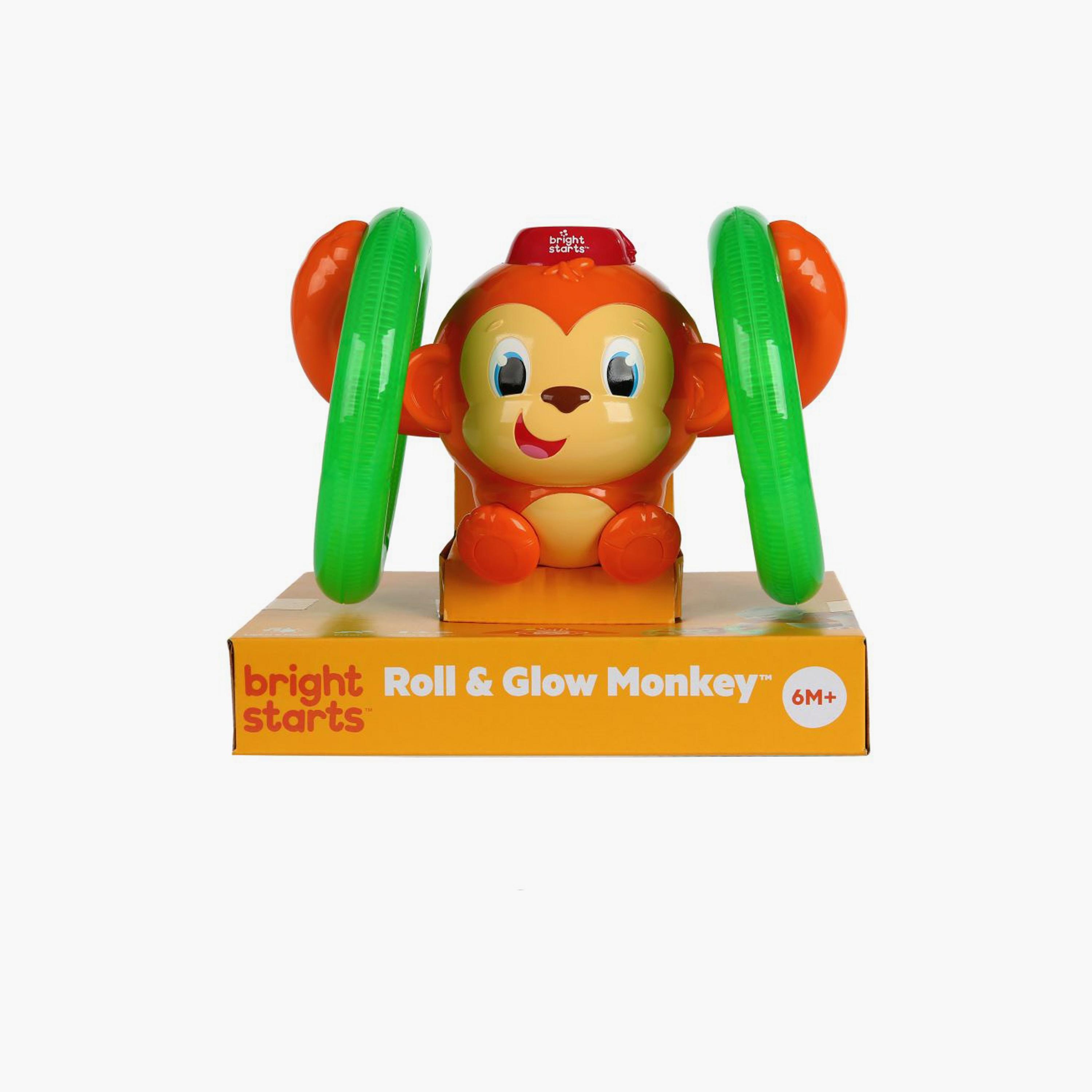 إضاءة رضع رول آند جلو برايت ستارتس - قرد-toys-babyandtoddlertoys-lightsandmusicaltoys-image-3