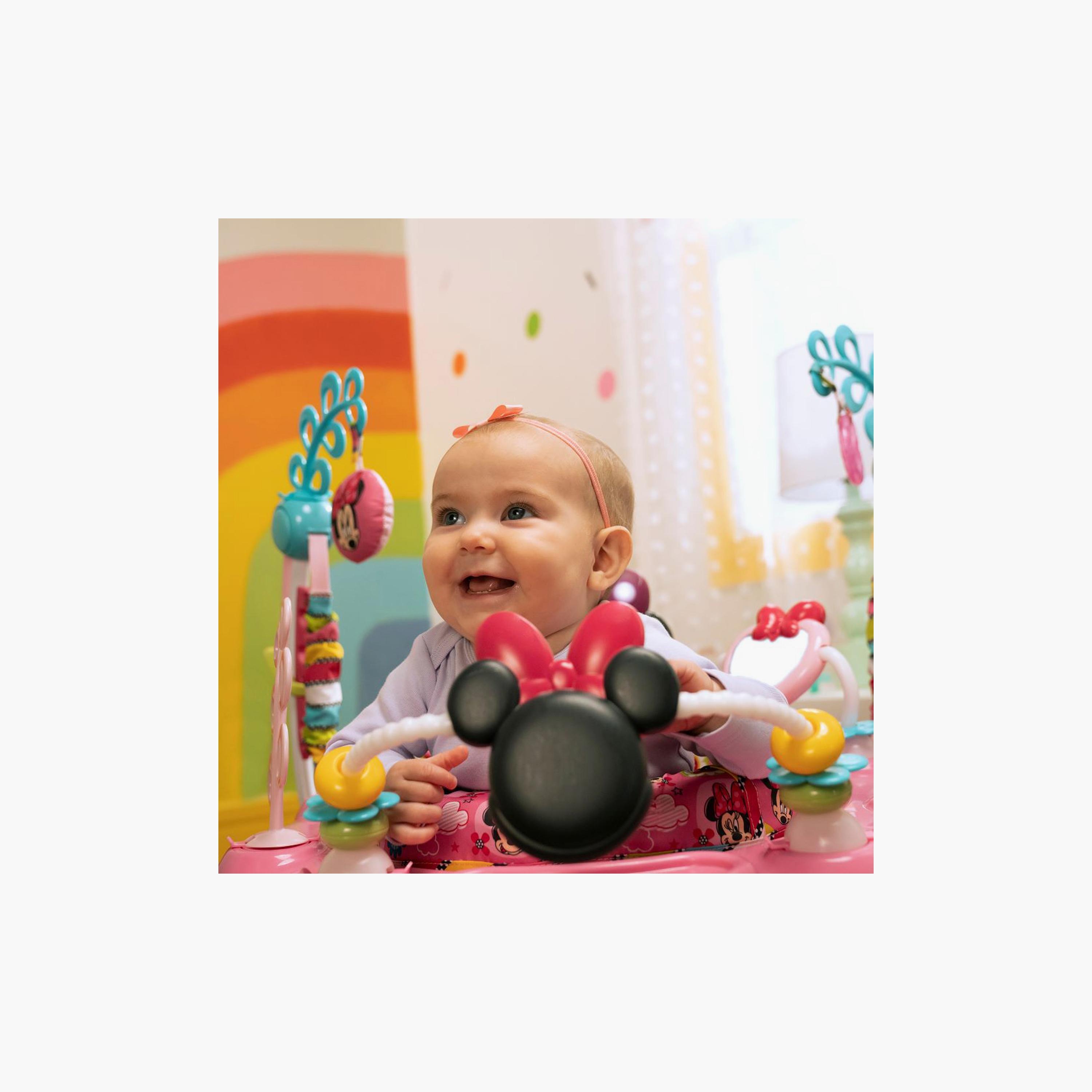 لعبة القفز للأنشطة ديزني بيبي ميني ماوس بيك آبو من برايت ستارتس-baby-infantactivity-bouncers-image-4