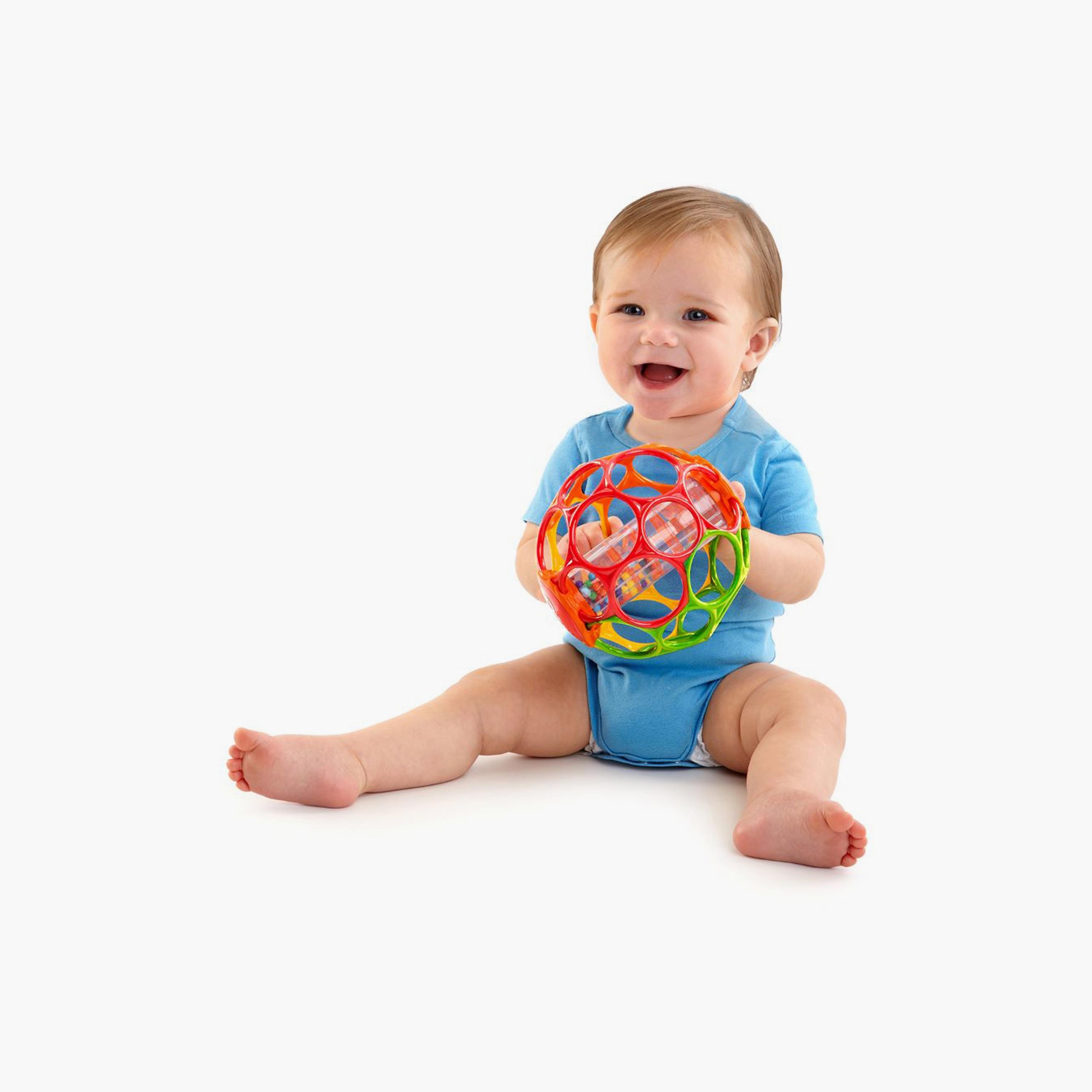 خشخيشة أوبول رولين راينستيك من برايت ستارتس-toys-babyandtoddlertoys-rattlesandteethers-image-2