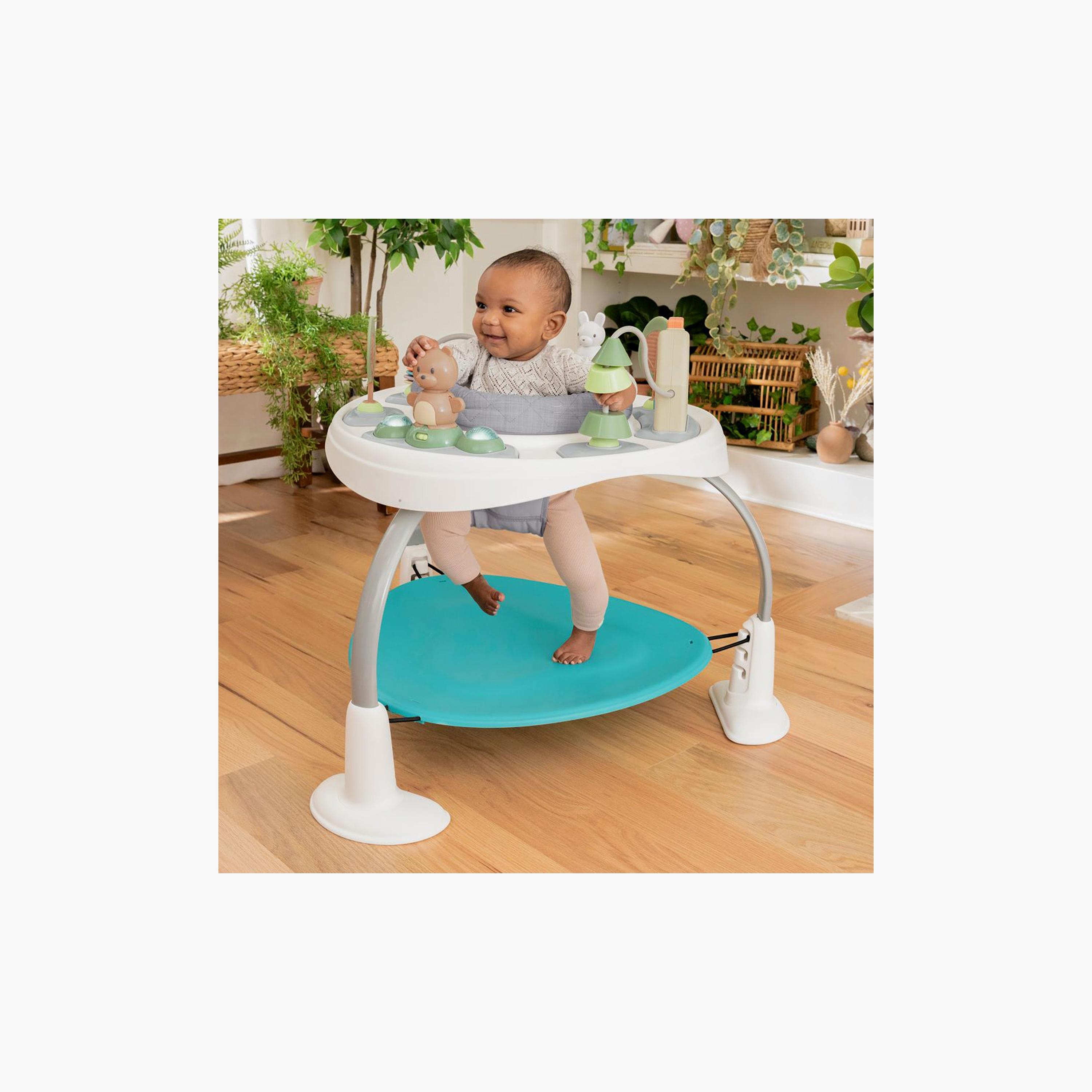 Ingenuity Spring & Sprout 2-in-1 Baby Jumper and Table with Toys - First Forest-baby-infantactivity-bouncers-image-4