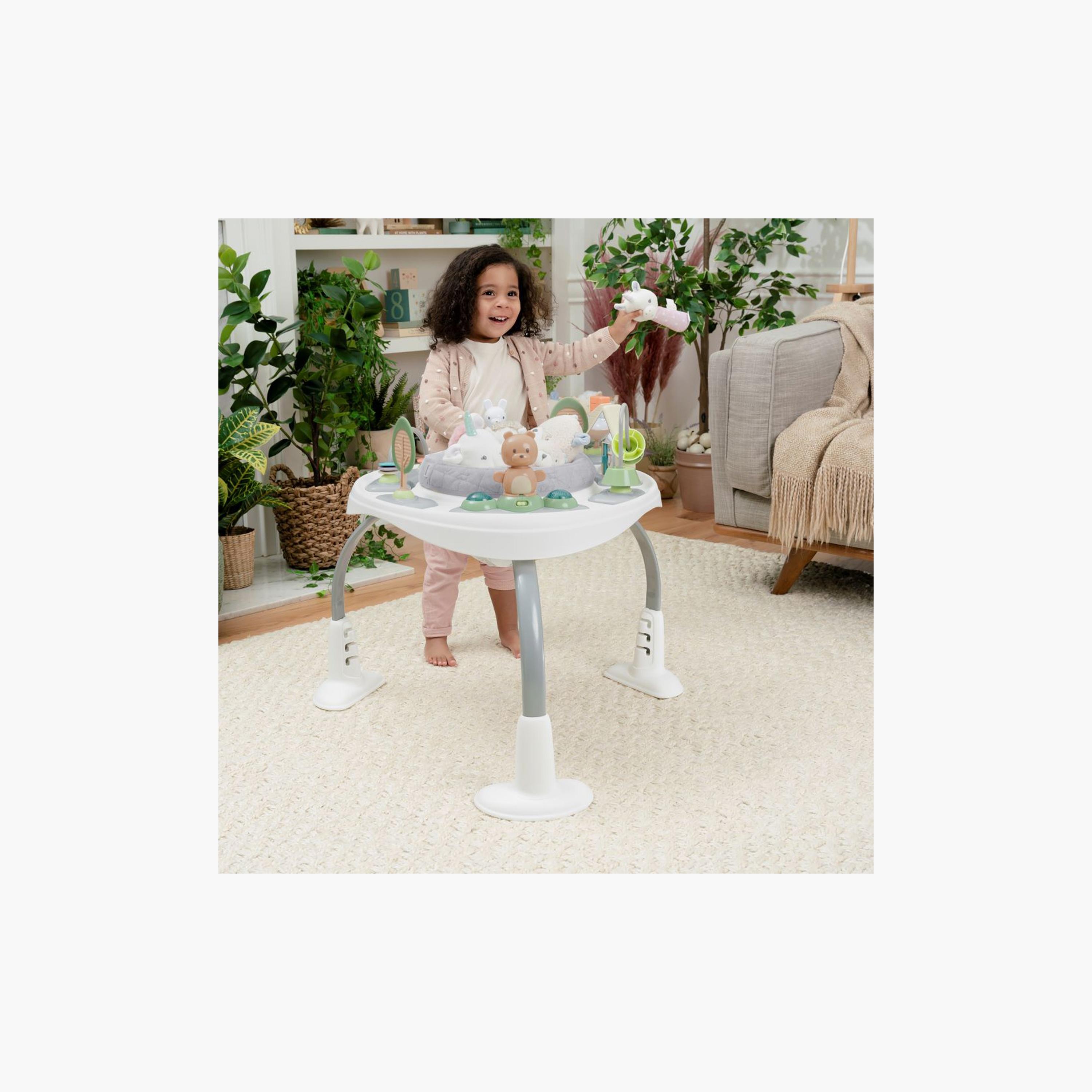 Ingenuity Spring & Sprout 2-in-1 Baby Jumper and Table with Toys - First Forest-baby-infantactivity-bouncers-image-5