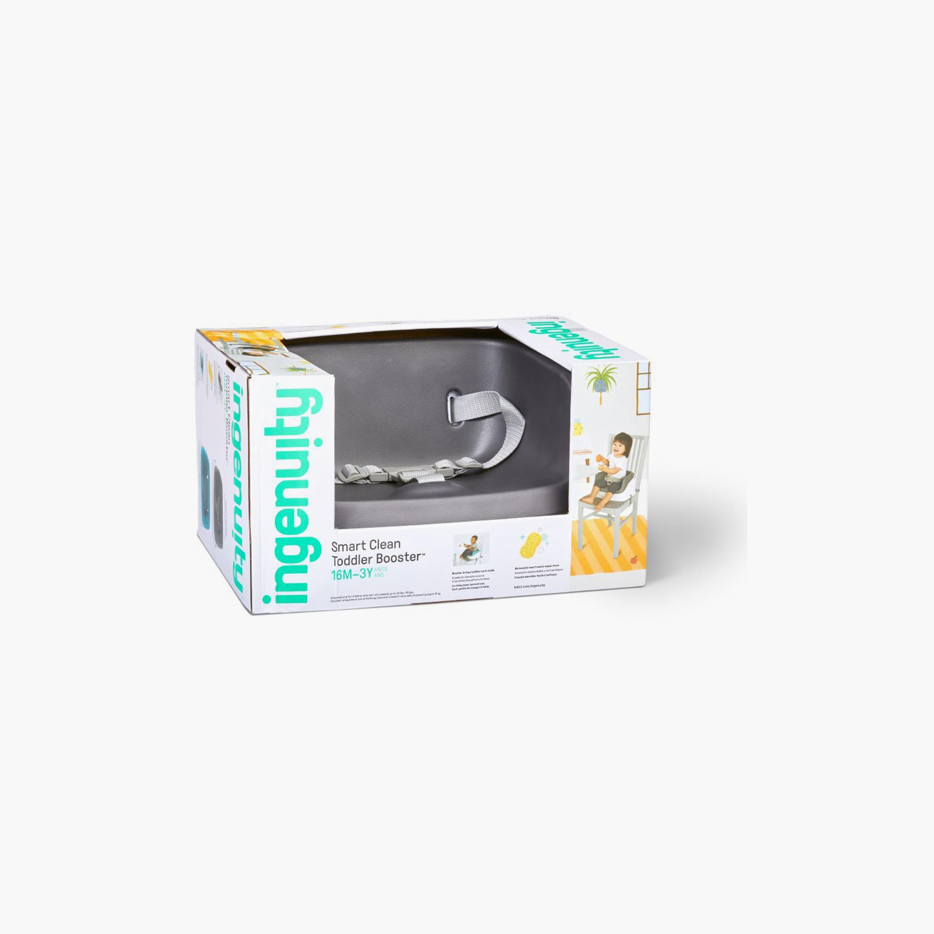 Ingenuity SmartClean Toddler Booster Seat for Dining Table-baby-feeding-highchairsandboosters-image-5