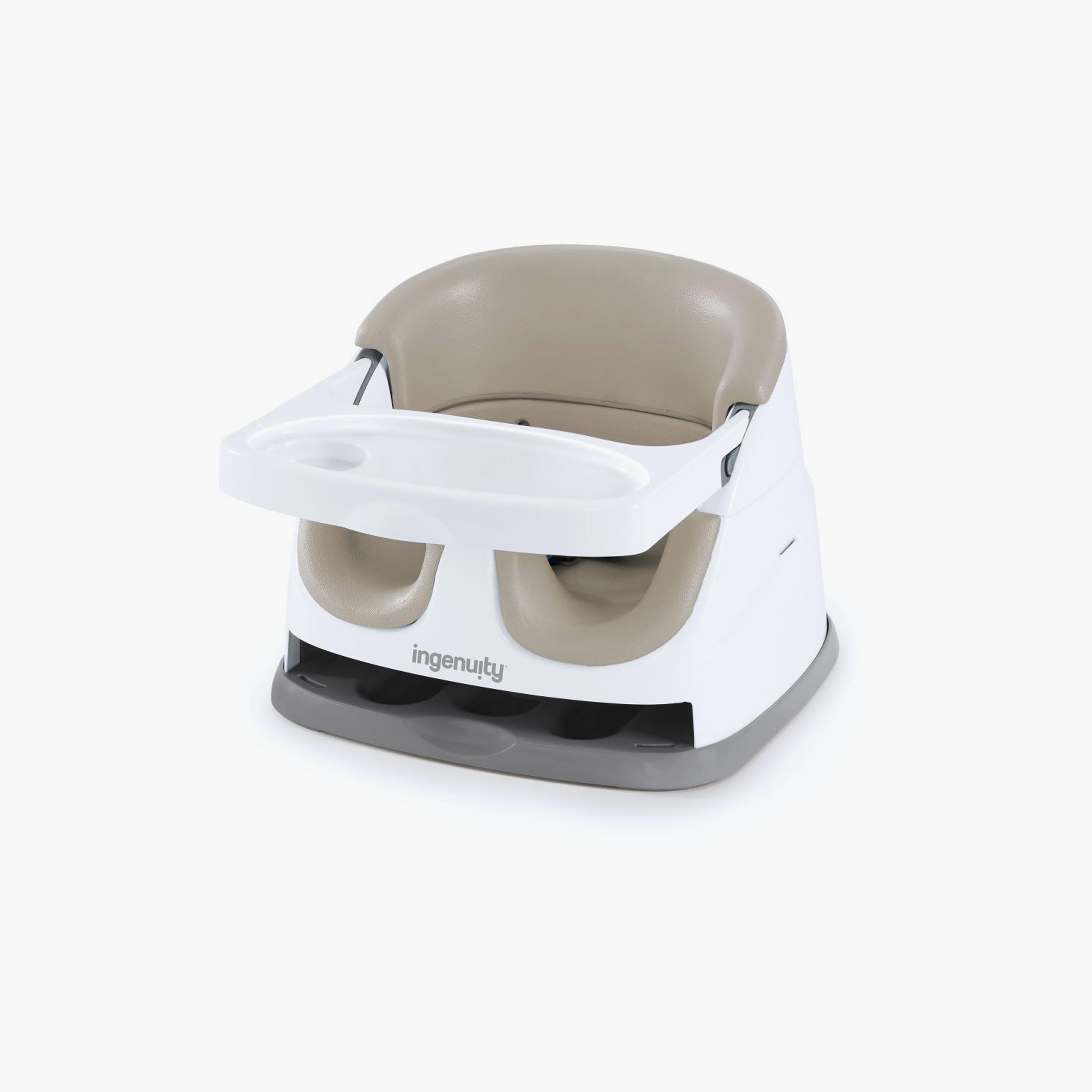 مقعد معزز تغذية ومقعد أرضي 2 في 1  بيبي بيز مع صينية تخزين ذاتية من إنجينيوتي-baby-feeding-highchairsandboosters-image-5
