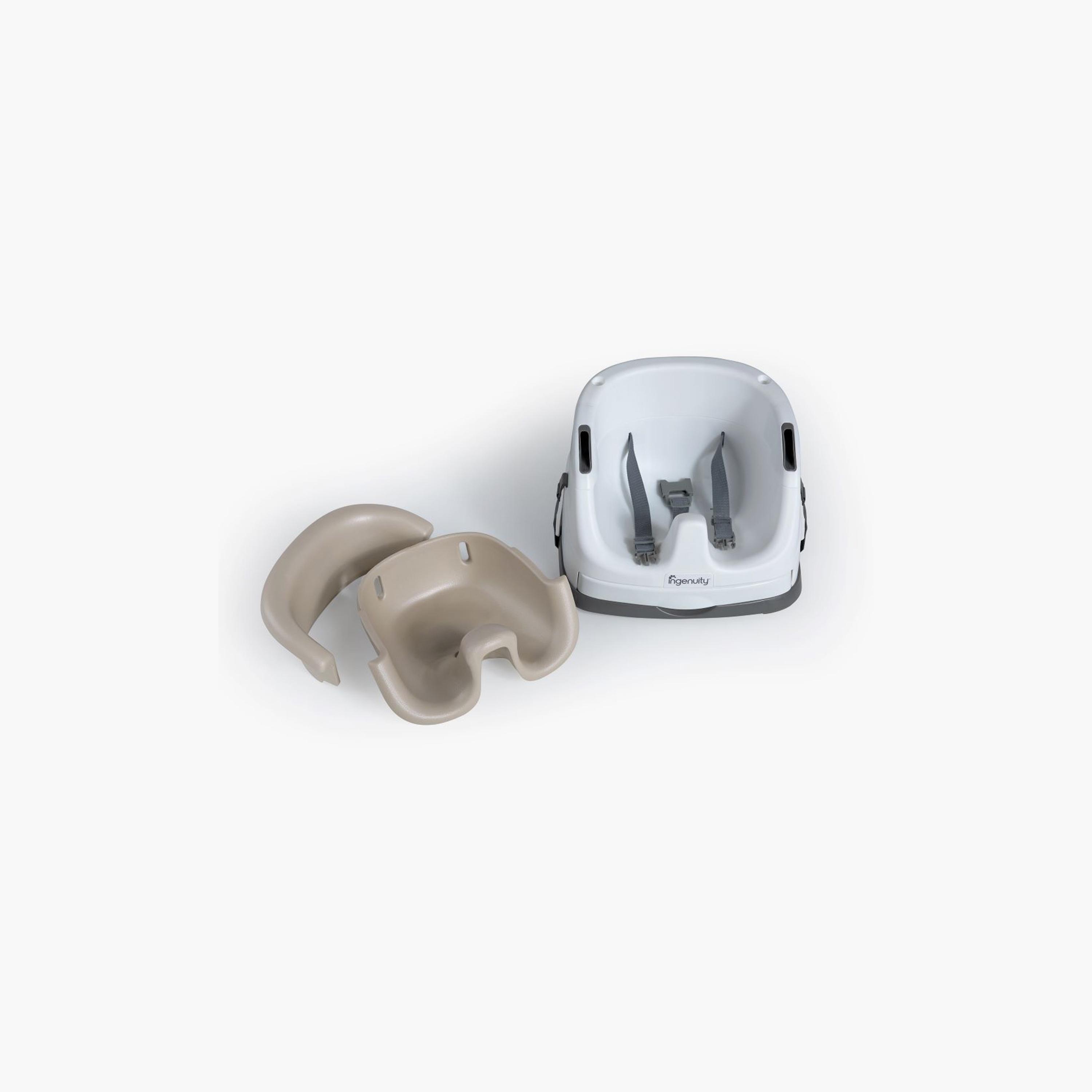 مقعد معزز تغذية ومقعد أرضي 2 في 1  بيبي بيز مع صينية تخزين ذاتية من إنجينيوتي-baby-feeding-highchairsandboosters-image-3