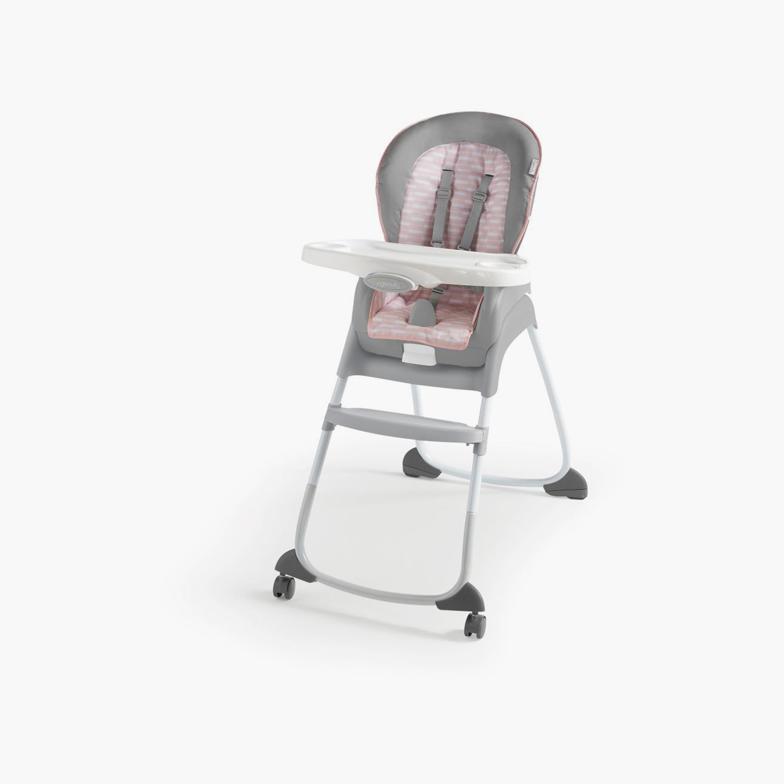Ingenuity 4-in-1 Smart Serve High Chair With Detachable Tray - Flora-baby-feeding-highchairsandboosters-image-1