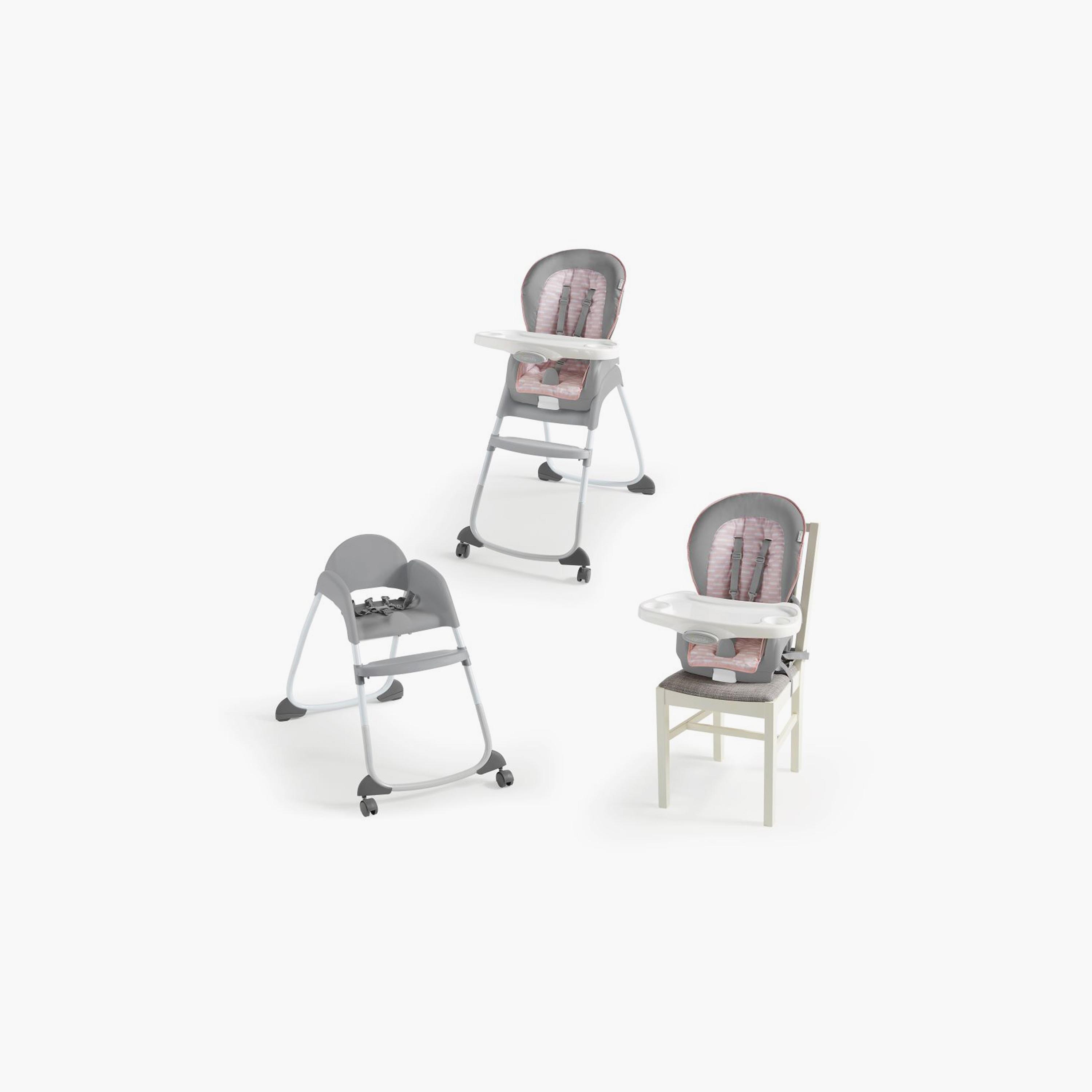 Ingenuity 4-in-1 Smart Serve High Chair With Detachable Tray - Flora-baby-feeding-highchairsandboosters-image-2