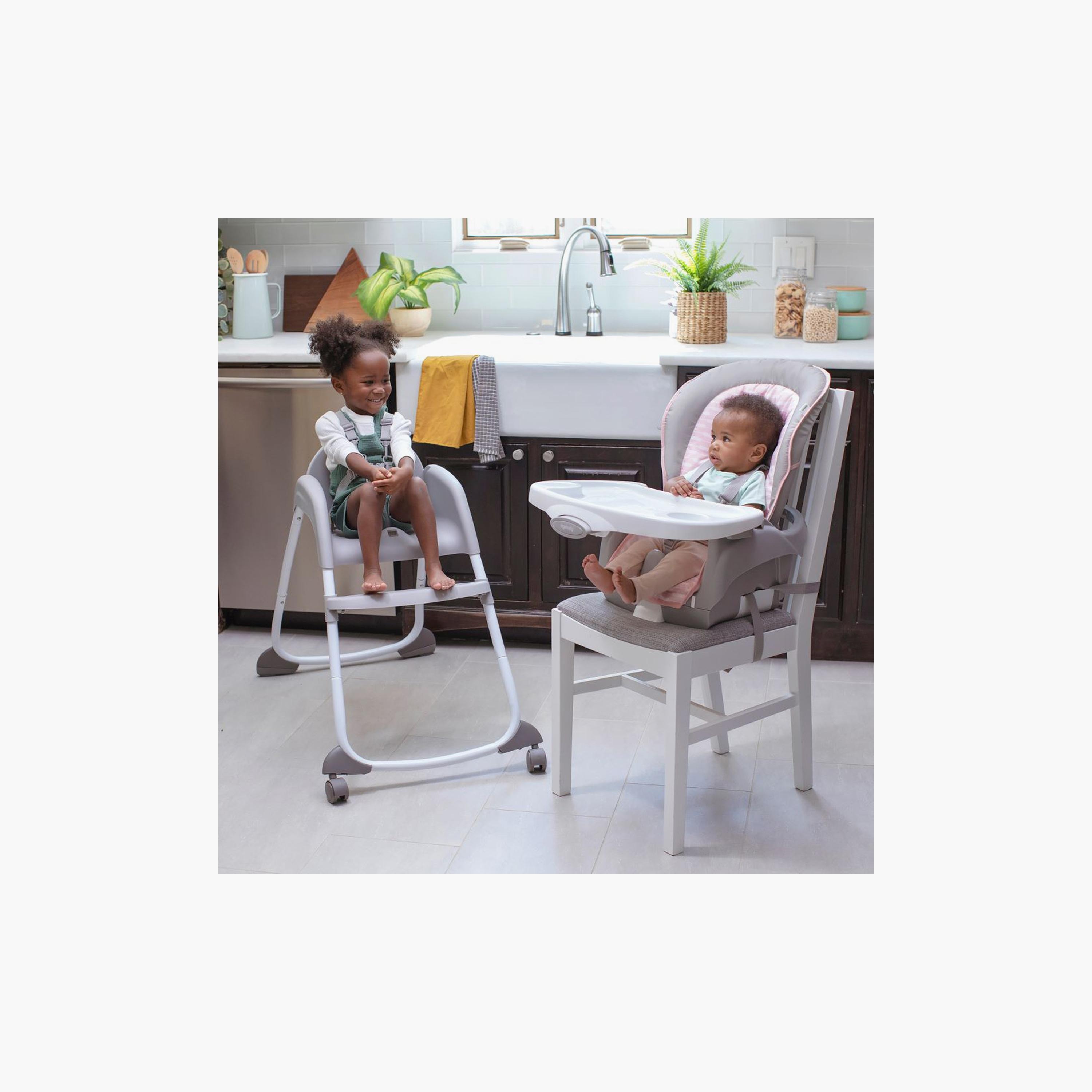 Ingenuity 4-in-1 Smart Serve High Chair With Detachable Tray - Flora-baby-feeding-highchairsandboosters-image-3