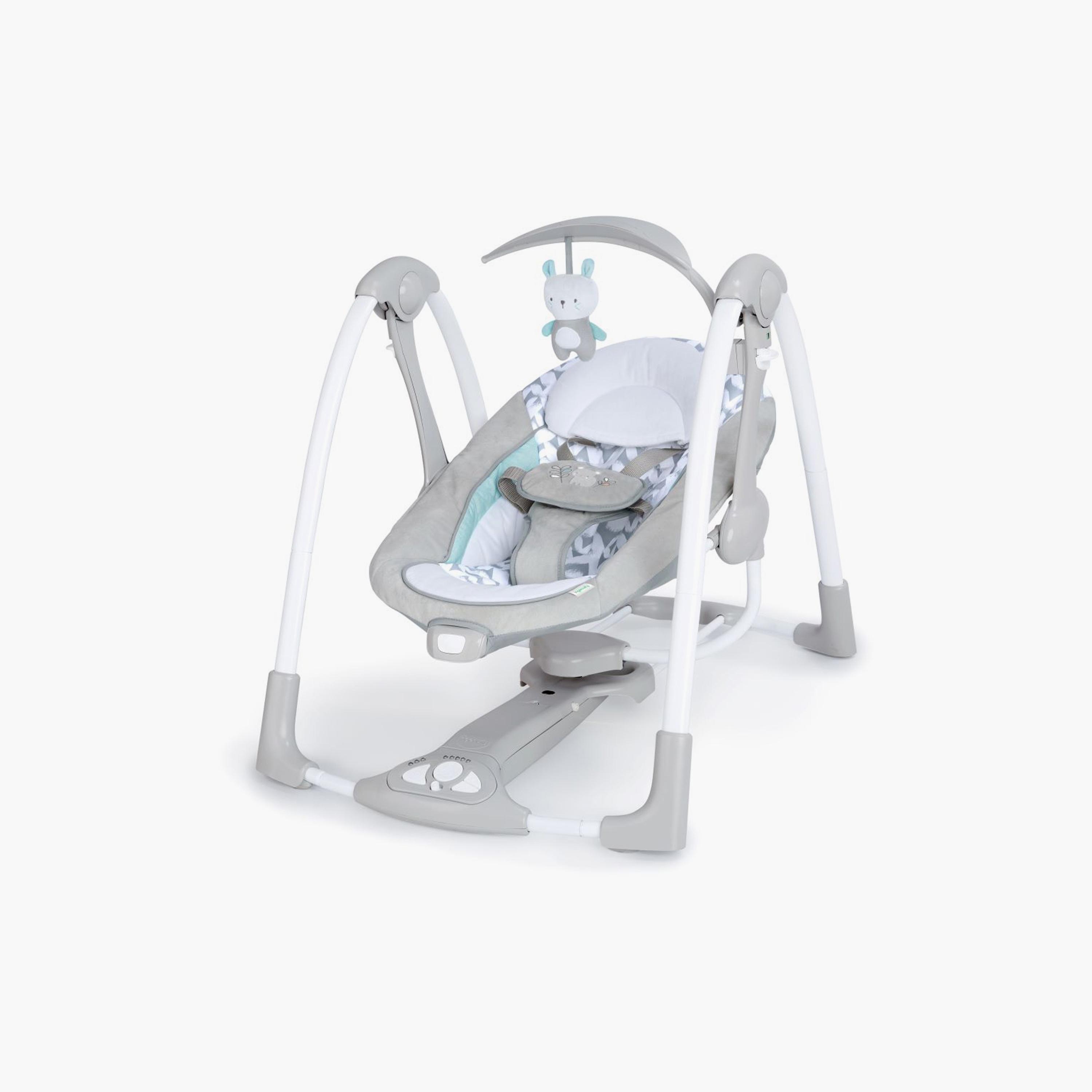 Ingenuity ConvertMe 2-in-1 Compact Portable Baby Swing - Raylan-baby-infantactivity-swings-image-2
