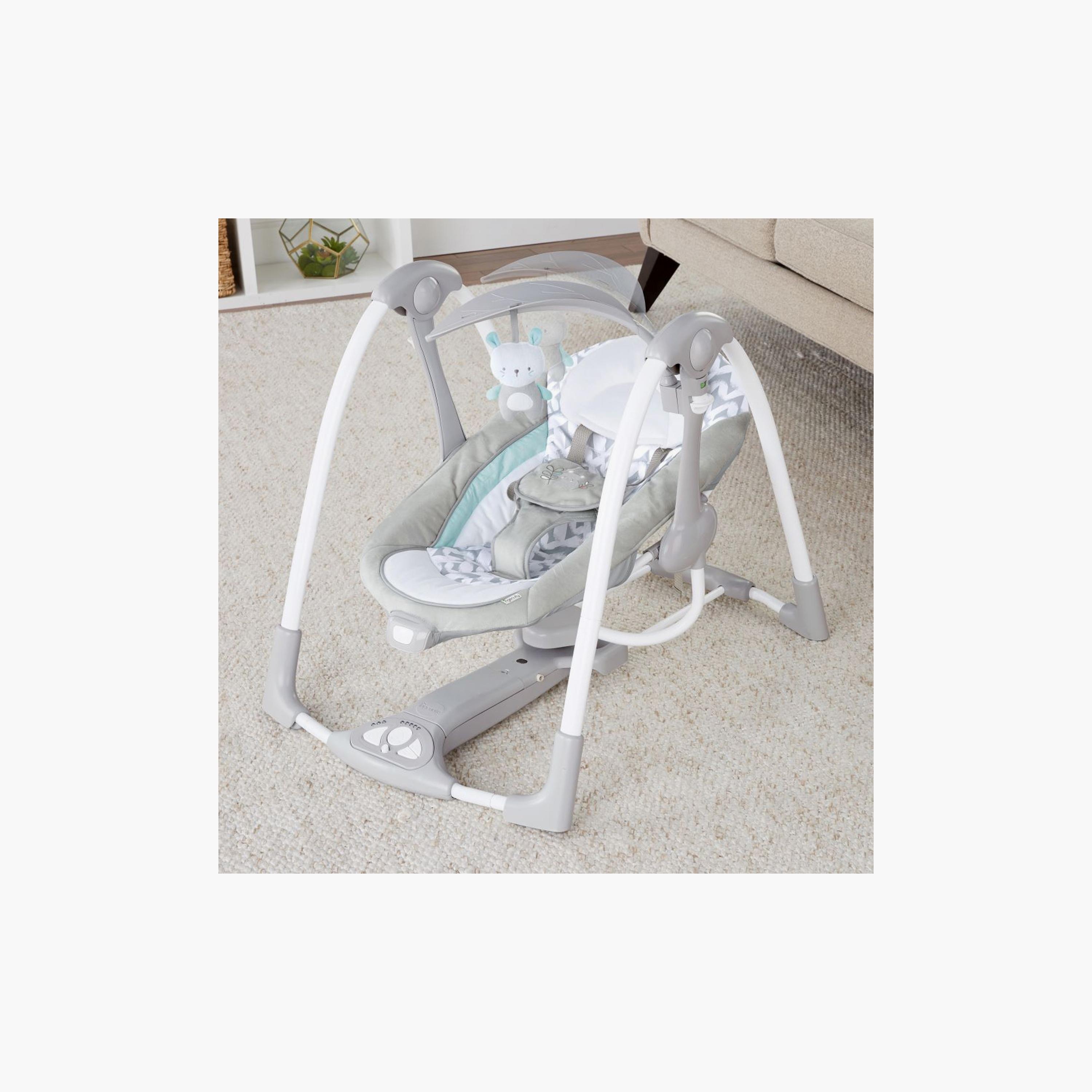 Ingenuity ConvertMe 2-in-1 Compact Portable Baby Swing - Raylan-baby-infantactivity-swings-image-5