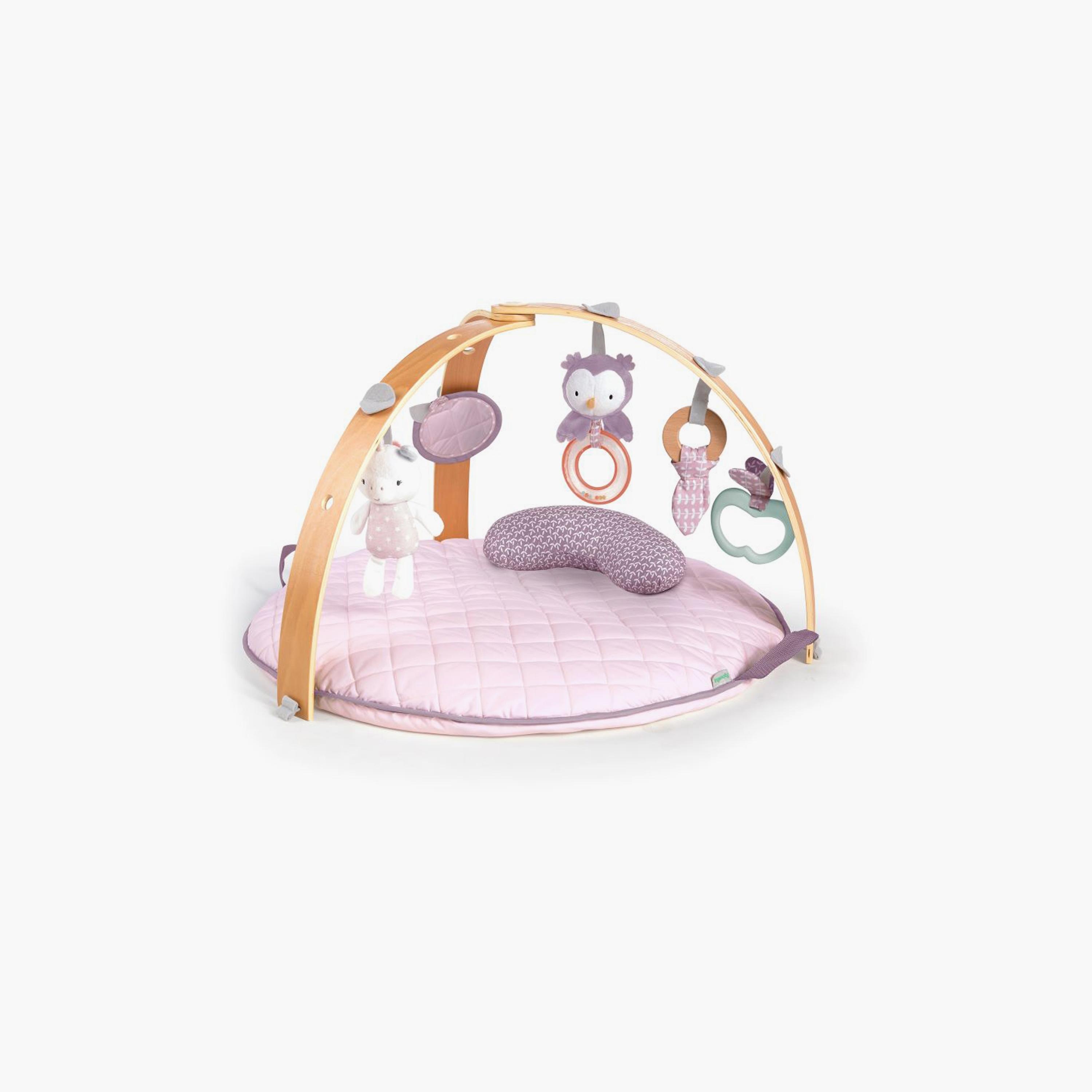Ingenuity Cozy Spot Reversible Duvet Activity Gym - Calla-baby-infantactivity-playgyms-image-1