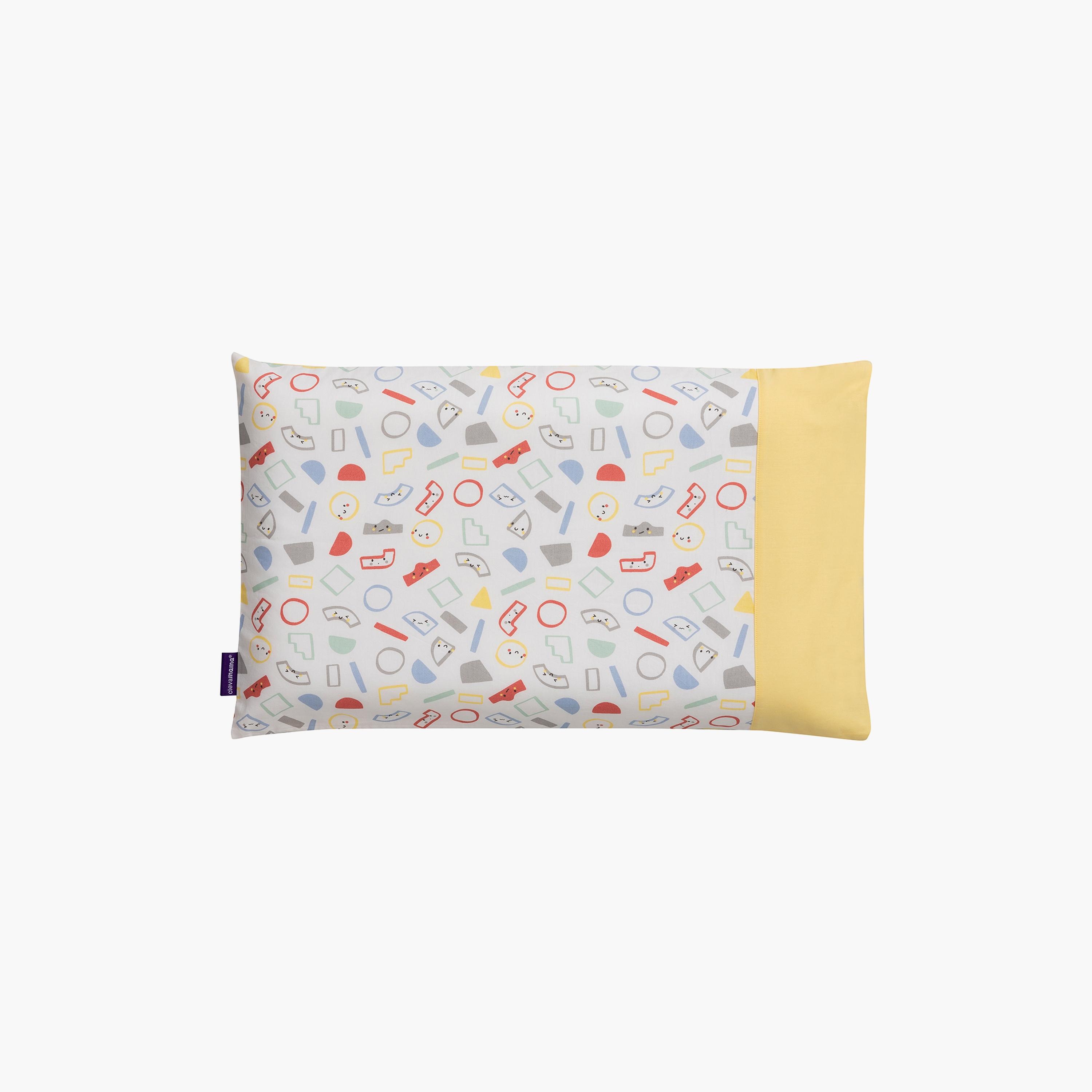 غطاء وسادة للرضع كليفافوم من كليفاماما - رمادي/أصفر-baby-nursery-babybedding-image-1