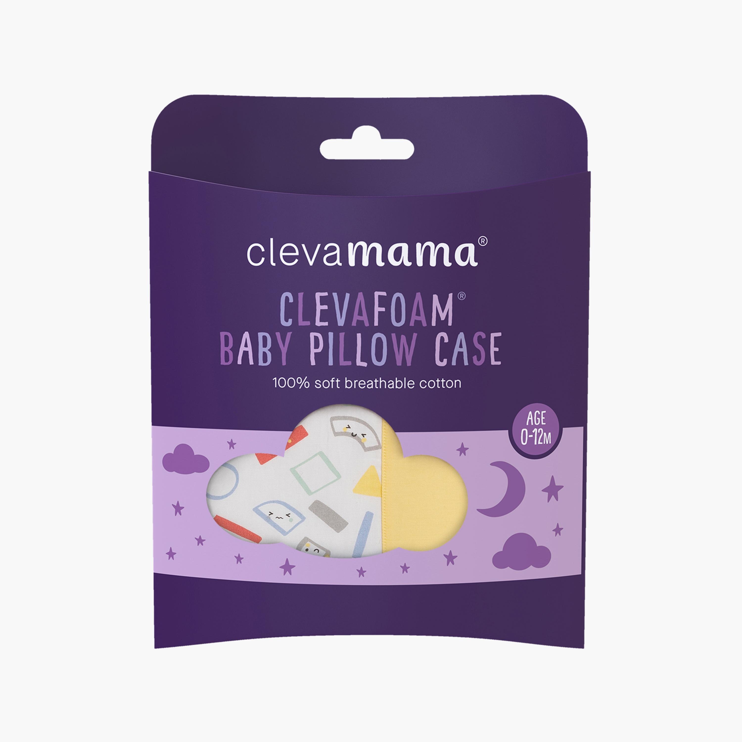غطاء وسادة للرضع كليفافوم من كليفاماما - رمادي/أصفر-baby-nursery-babybedding-image-4