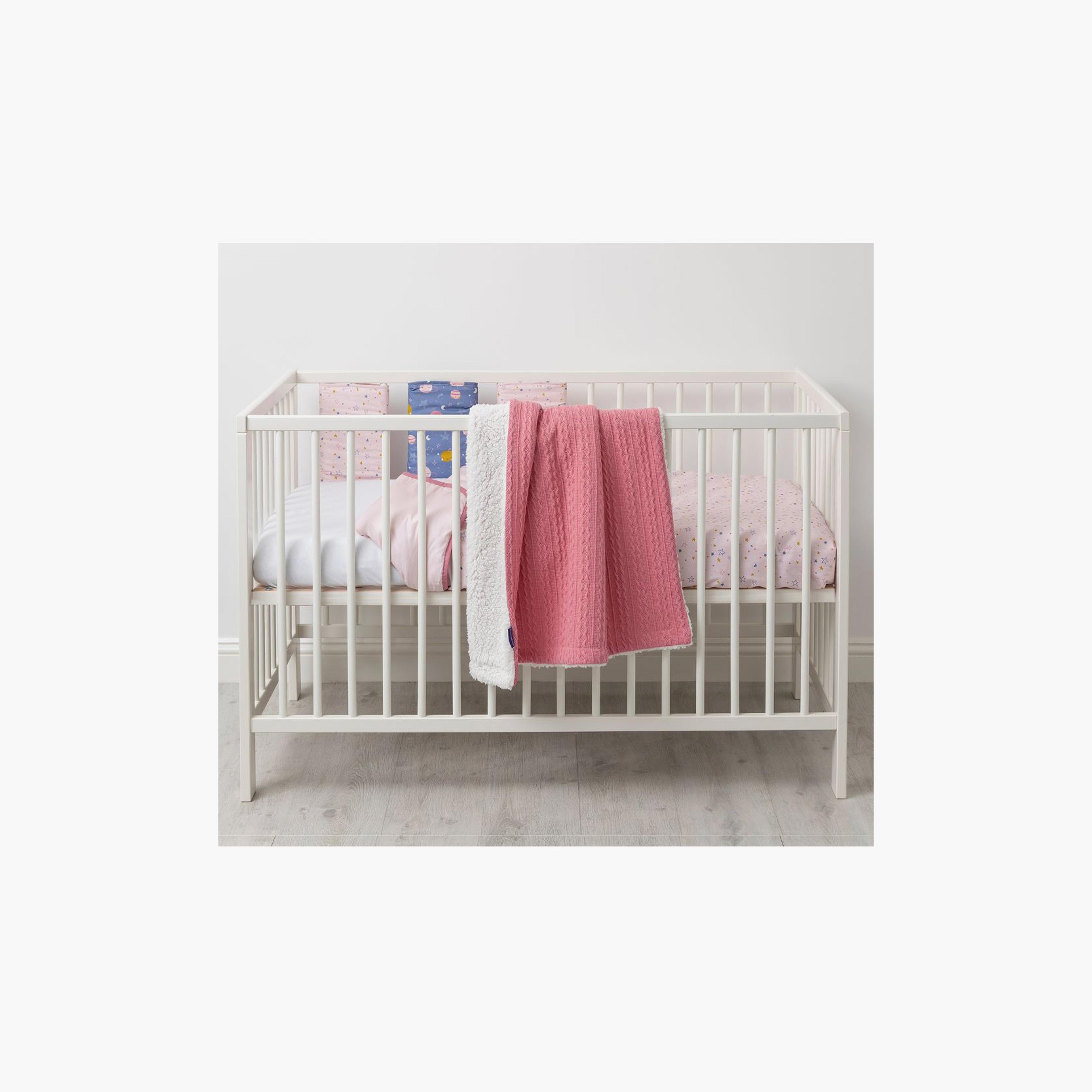 ClevaMama Luxe Sherpa Baby Blanket - 75 x 100 cm-baby-nursery-blanketsandswaddles-blanketsandquilts-image-3