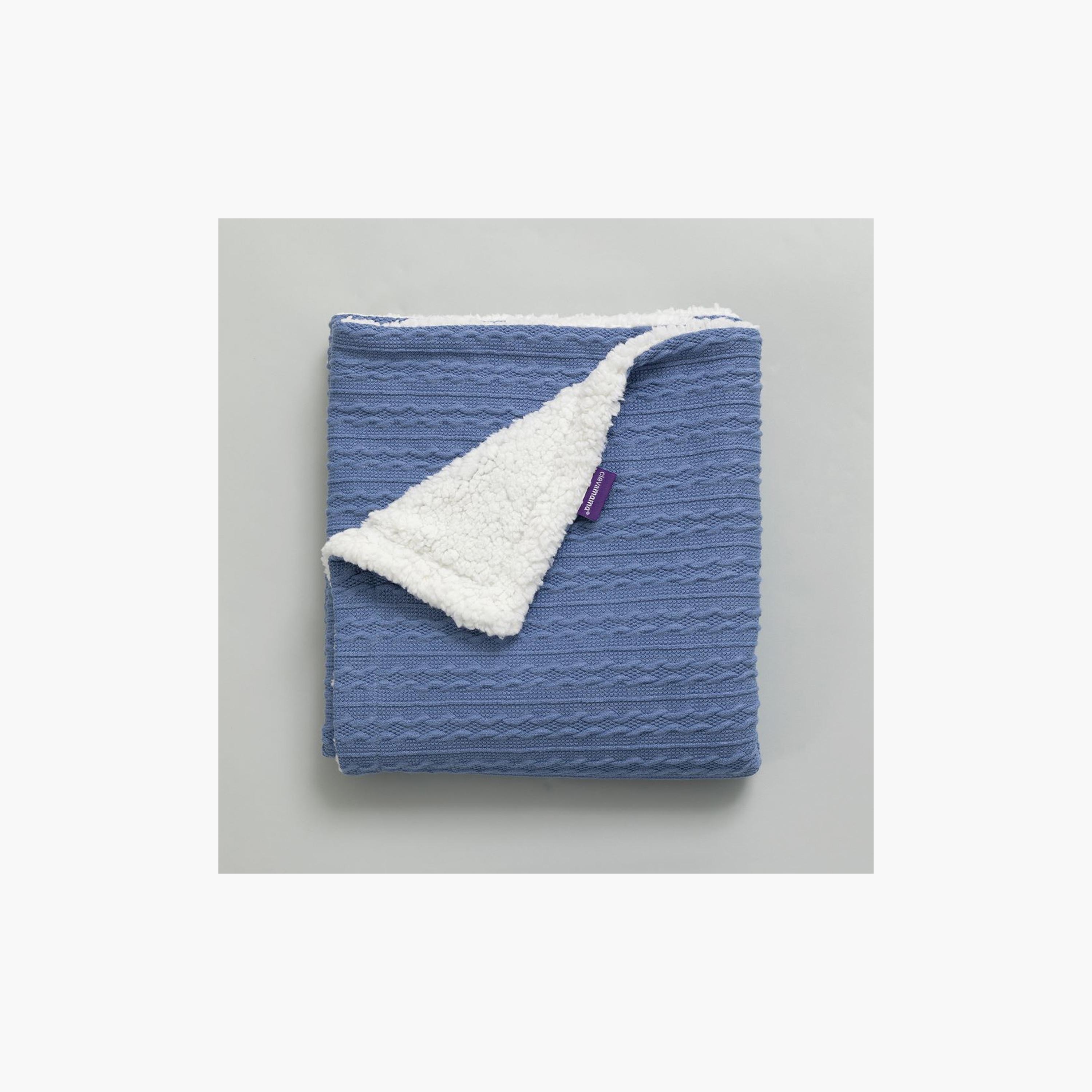 بطانية شيربا فاخرة للأطفال من كليفاماما - 75 × 100 سم-baby-nursery-blanketsandswaddles-blanketsandquilts-image-1